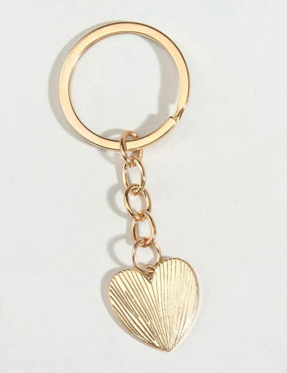 Heart Evil Eye Keychain