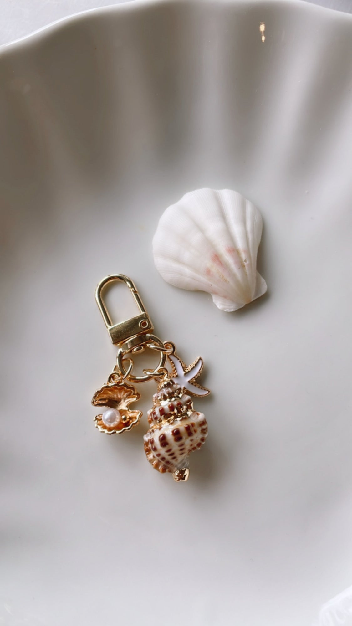 Seashell Keychain