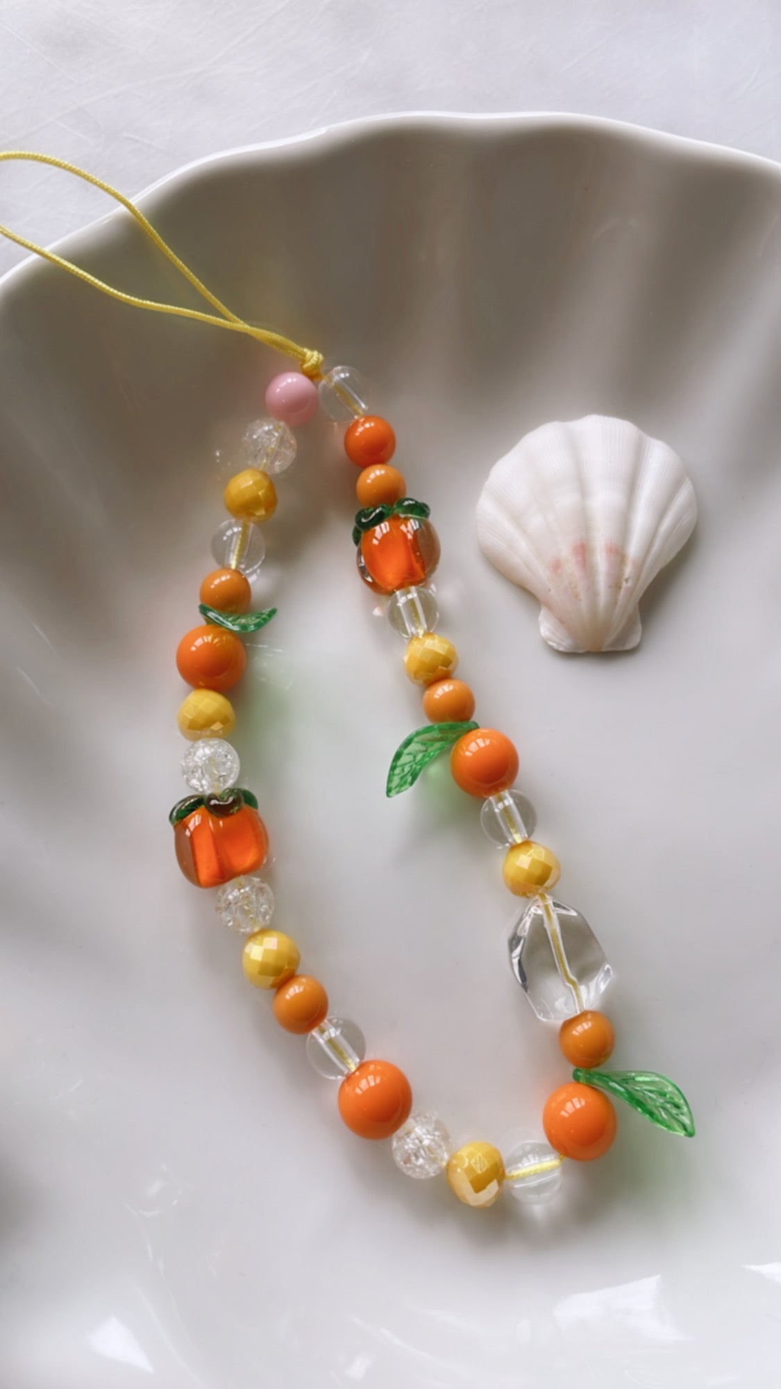 Citrus Phone Charm