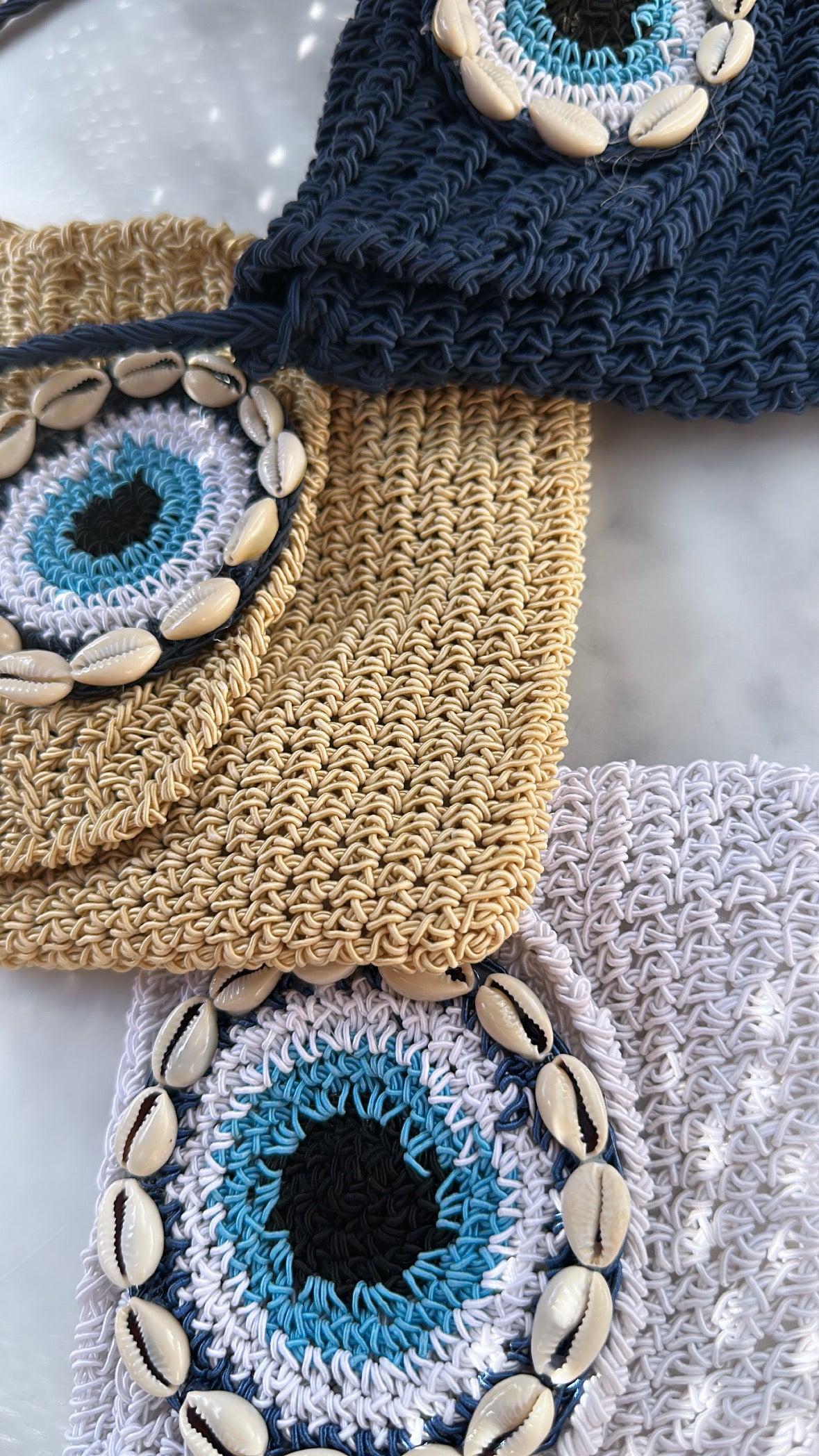 Crochet Mati Crossbody Bag