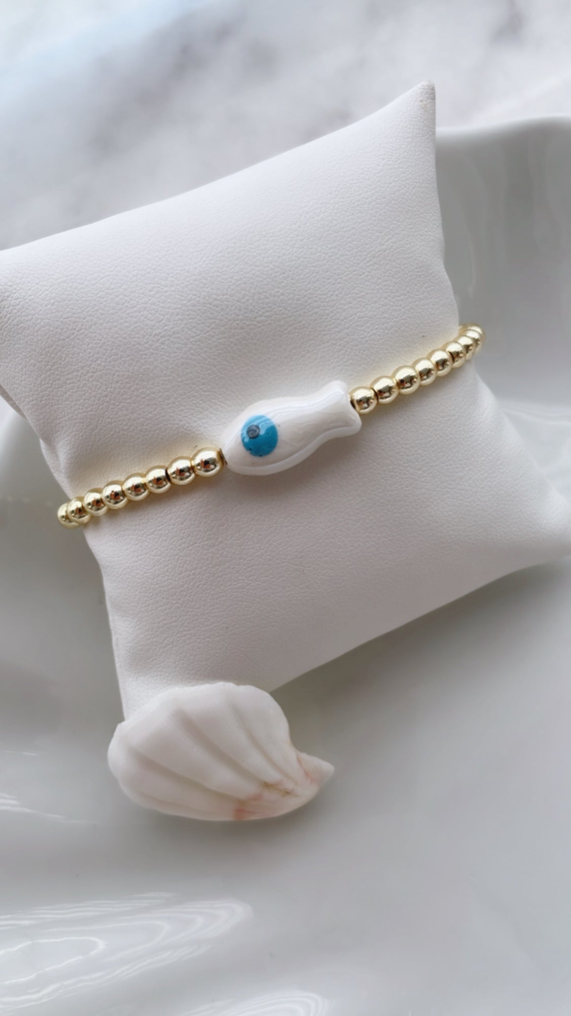 Pesce Bracelet (Silver/Gold Color)
