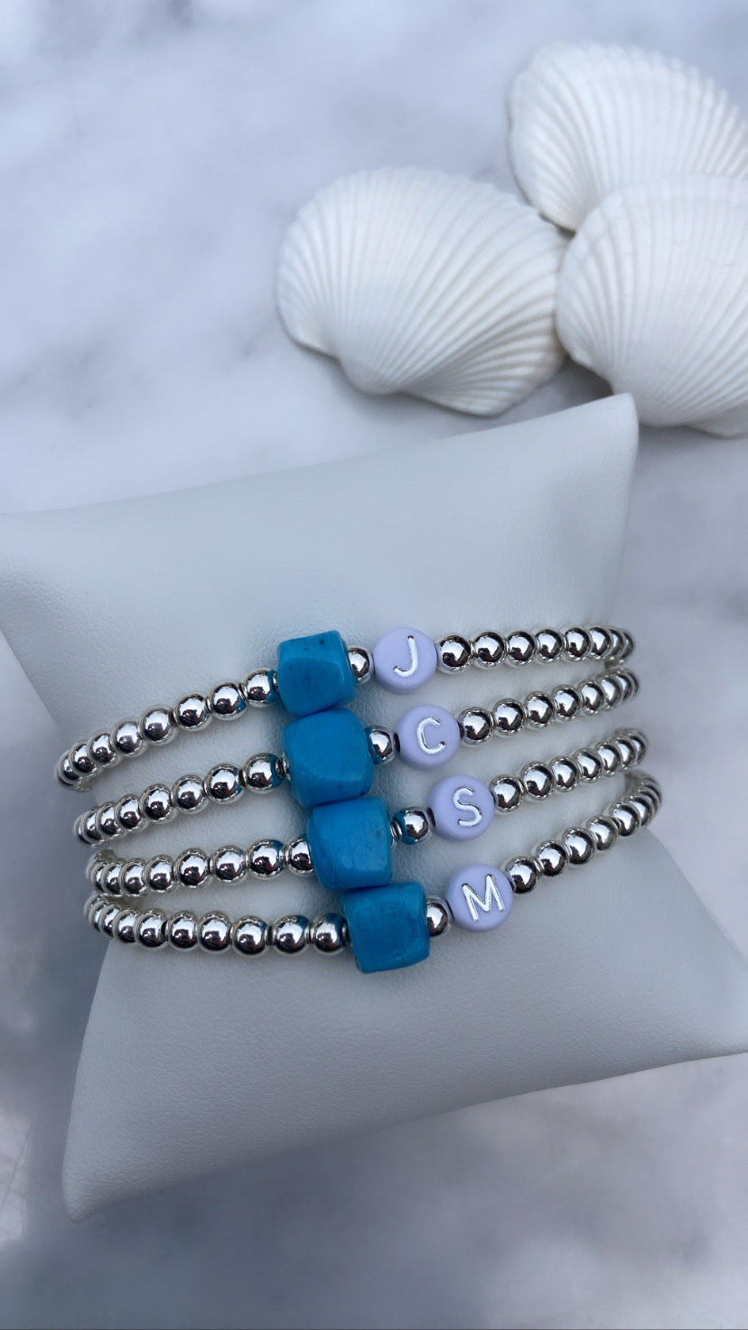 Ousia Initial Bracelet