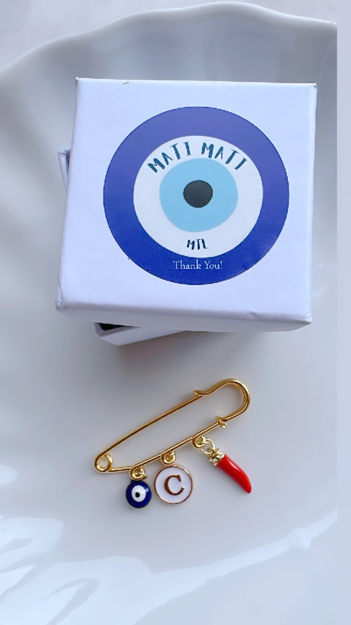 Corno + Mati Pin (Gold)