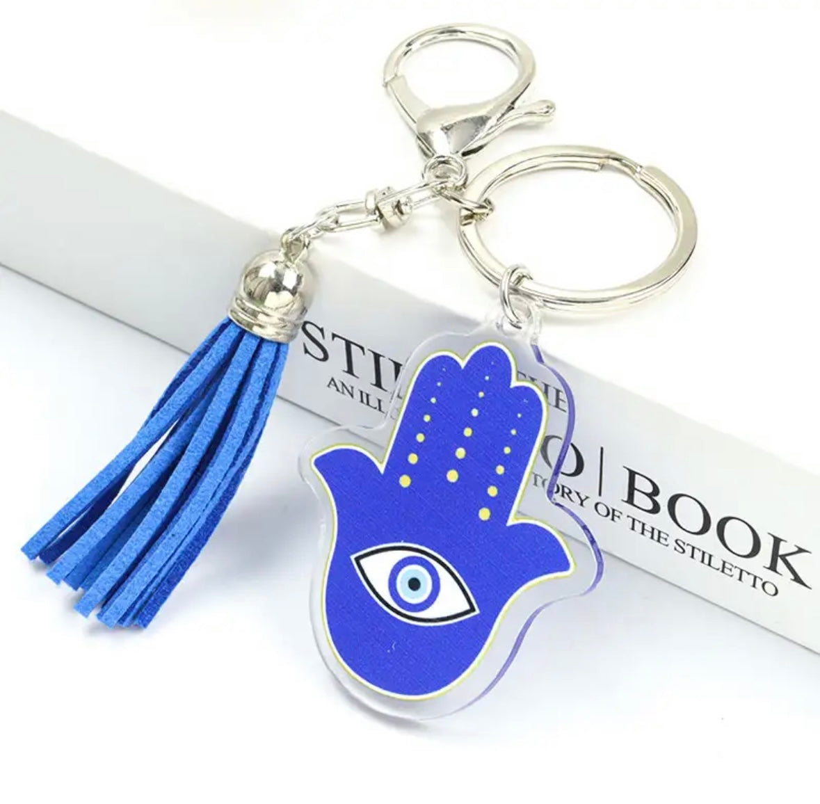 Hamsa Keychain
