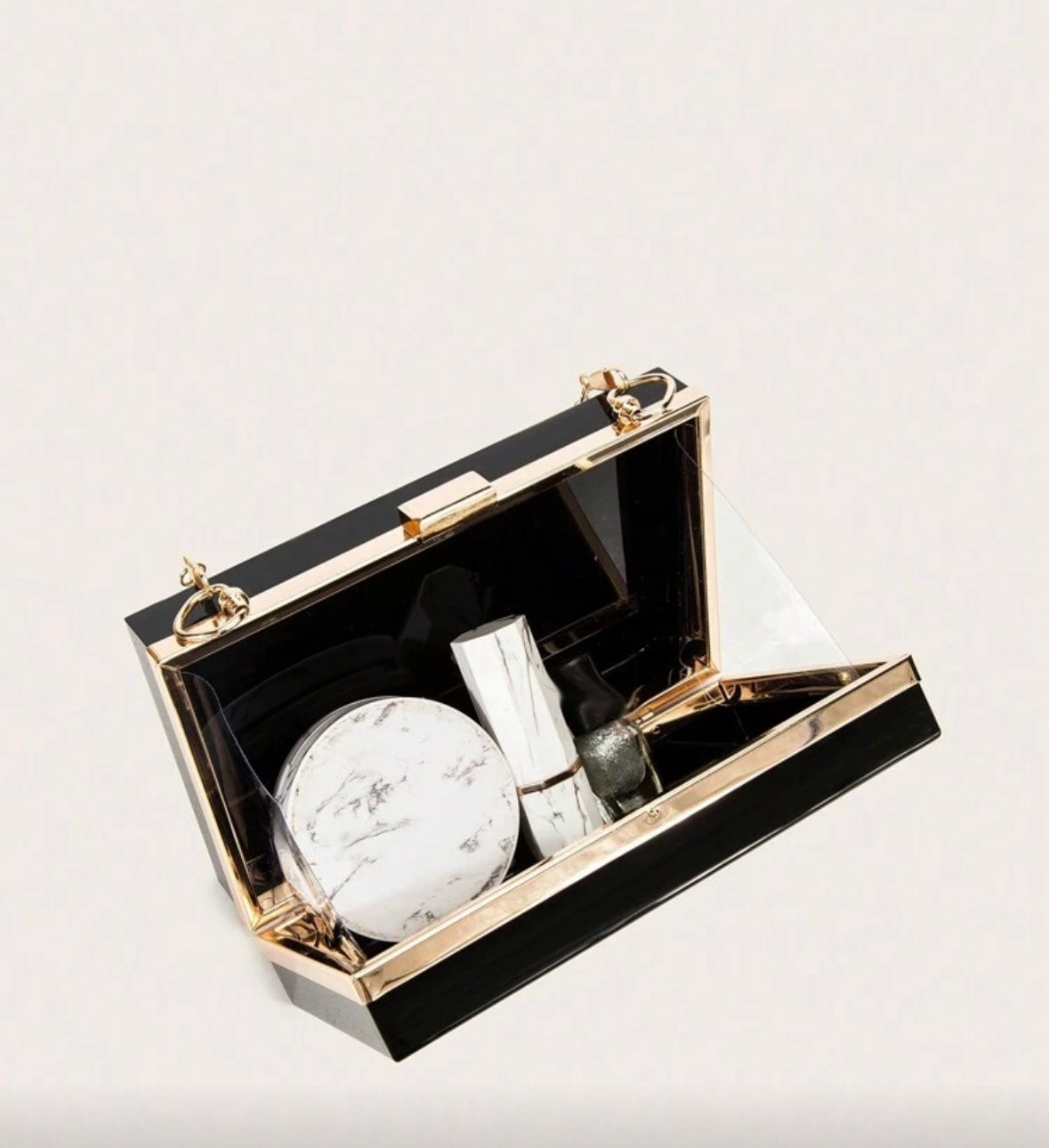 Good Vibes Mati Clutch Bag (White)