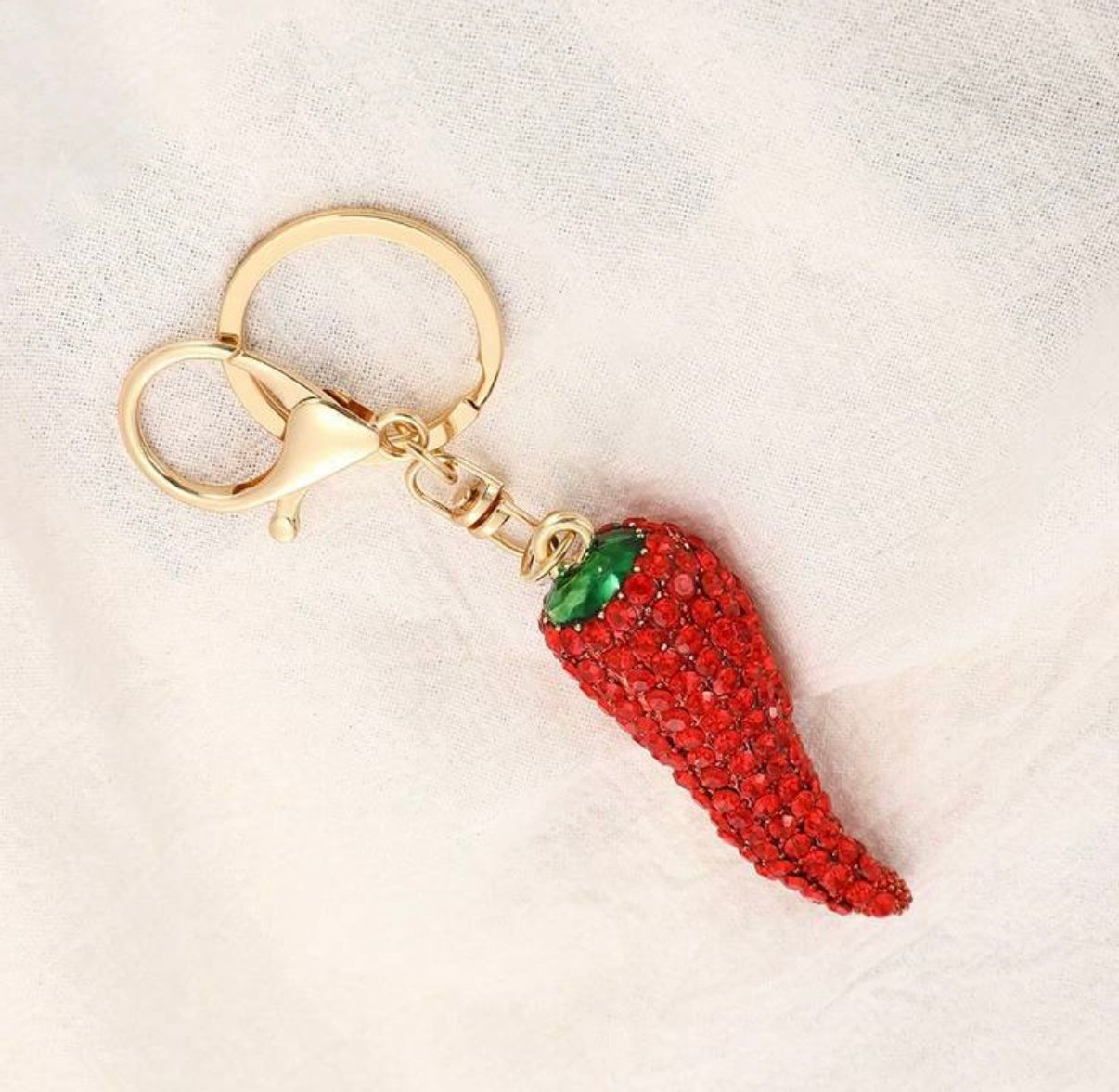 Bling Pepper - Horn - Corno Keychain