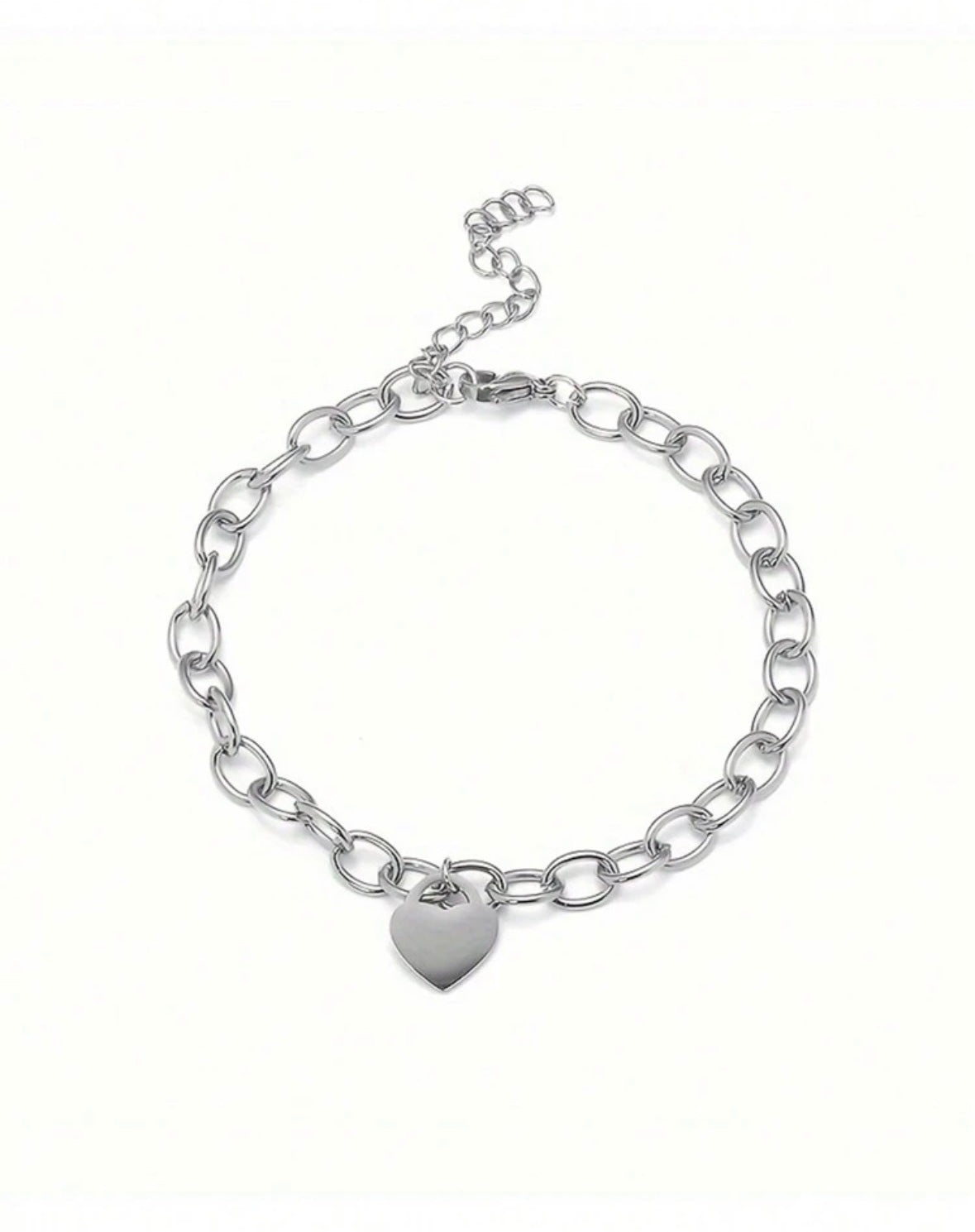 Custom Charm Heart Bracelet