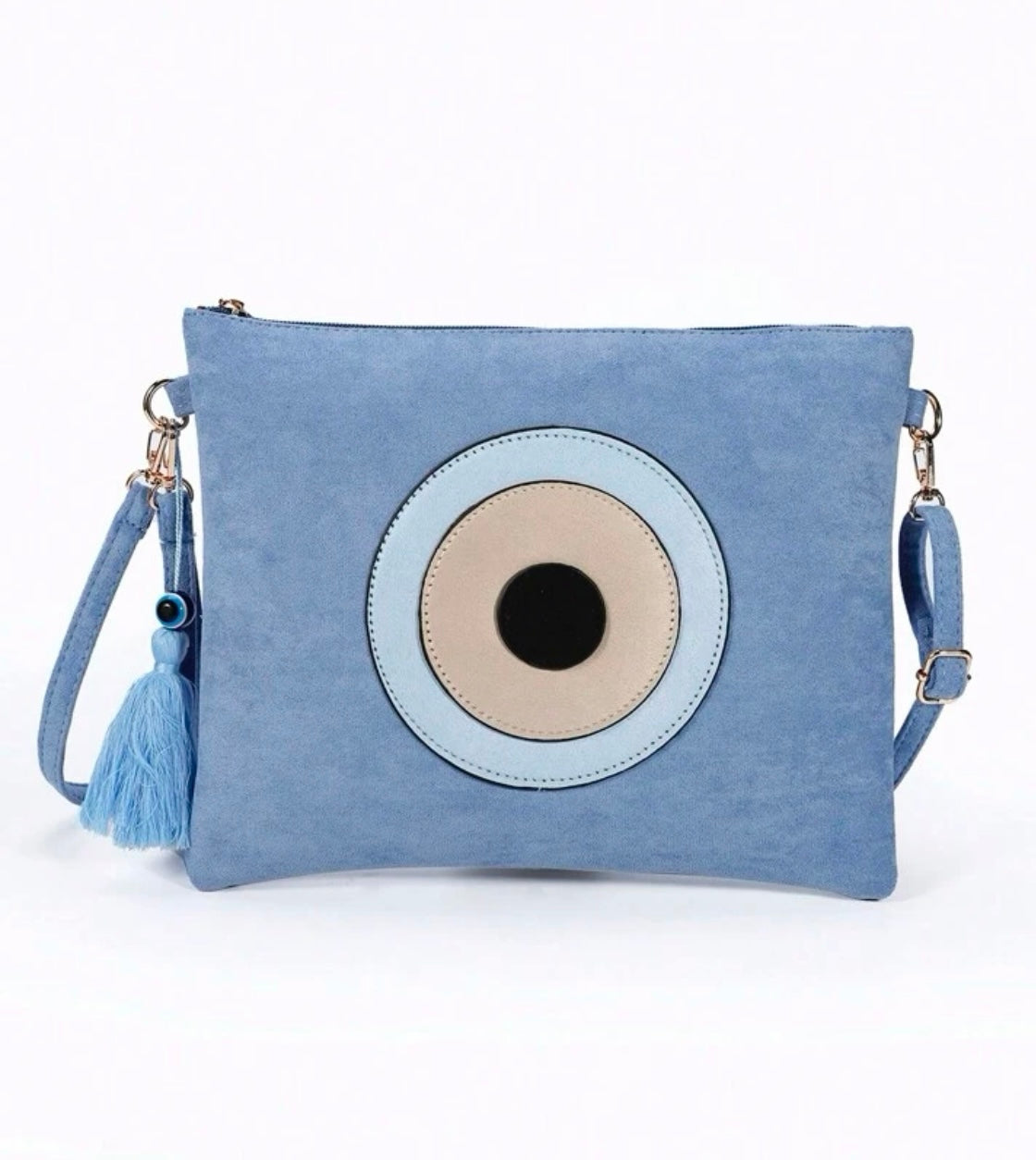 Sac à bandoulière Evil Eye (Bleu)