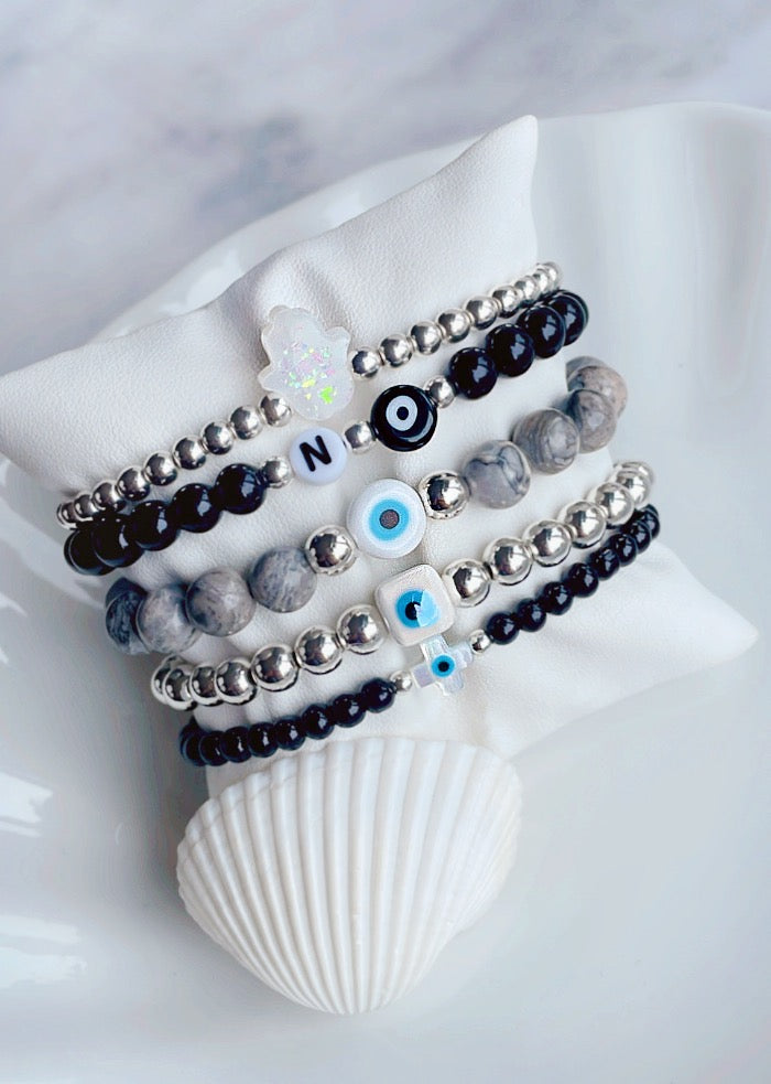 Black & Silver Stack