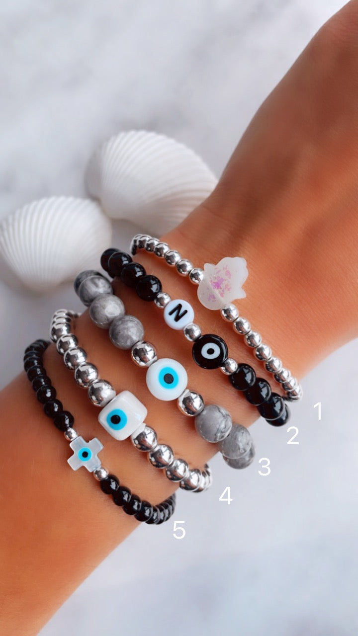 Black & Silver Stack