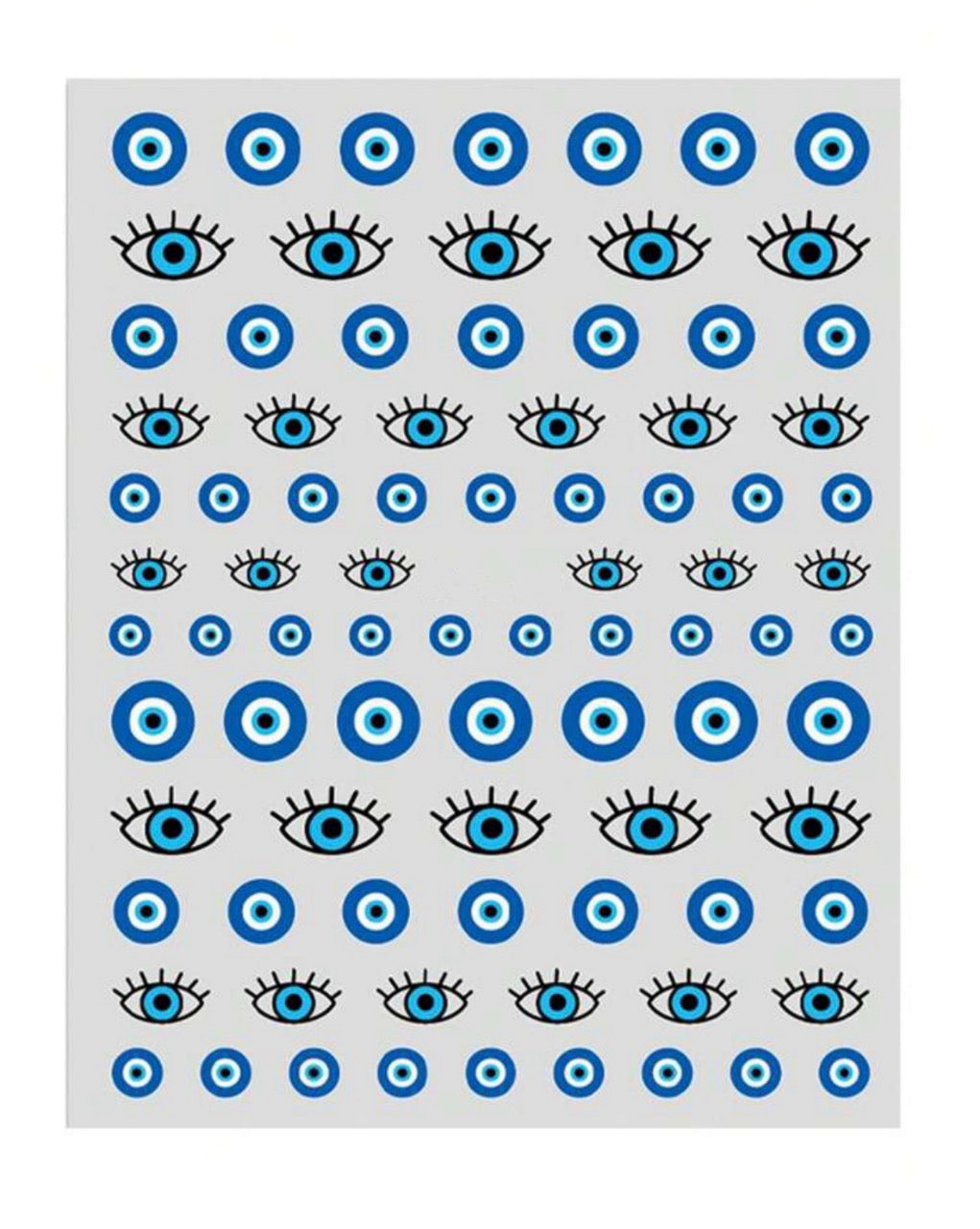 Evil Eye Nail Stickers