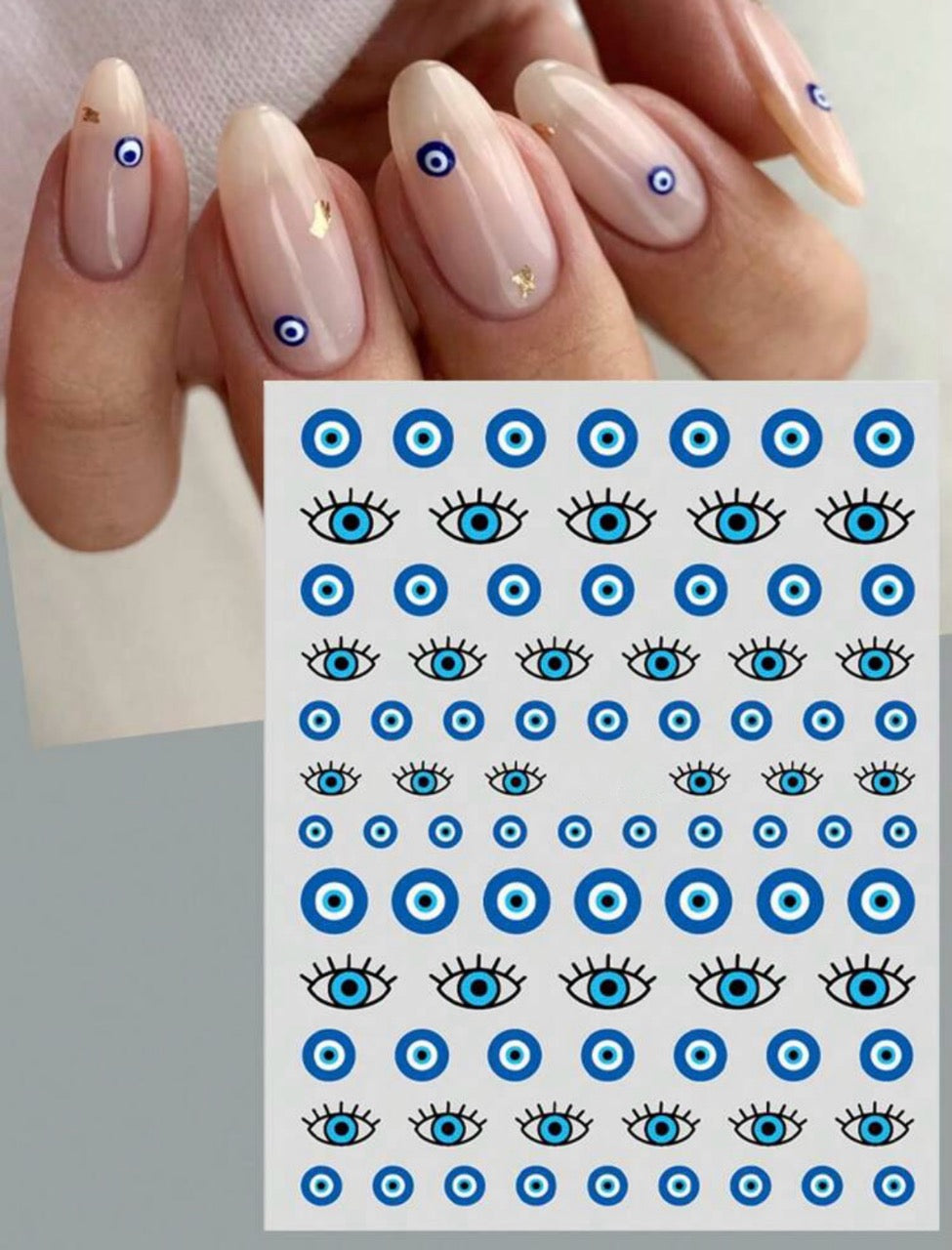 Evil Eye Nail Stickers