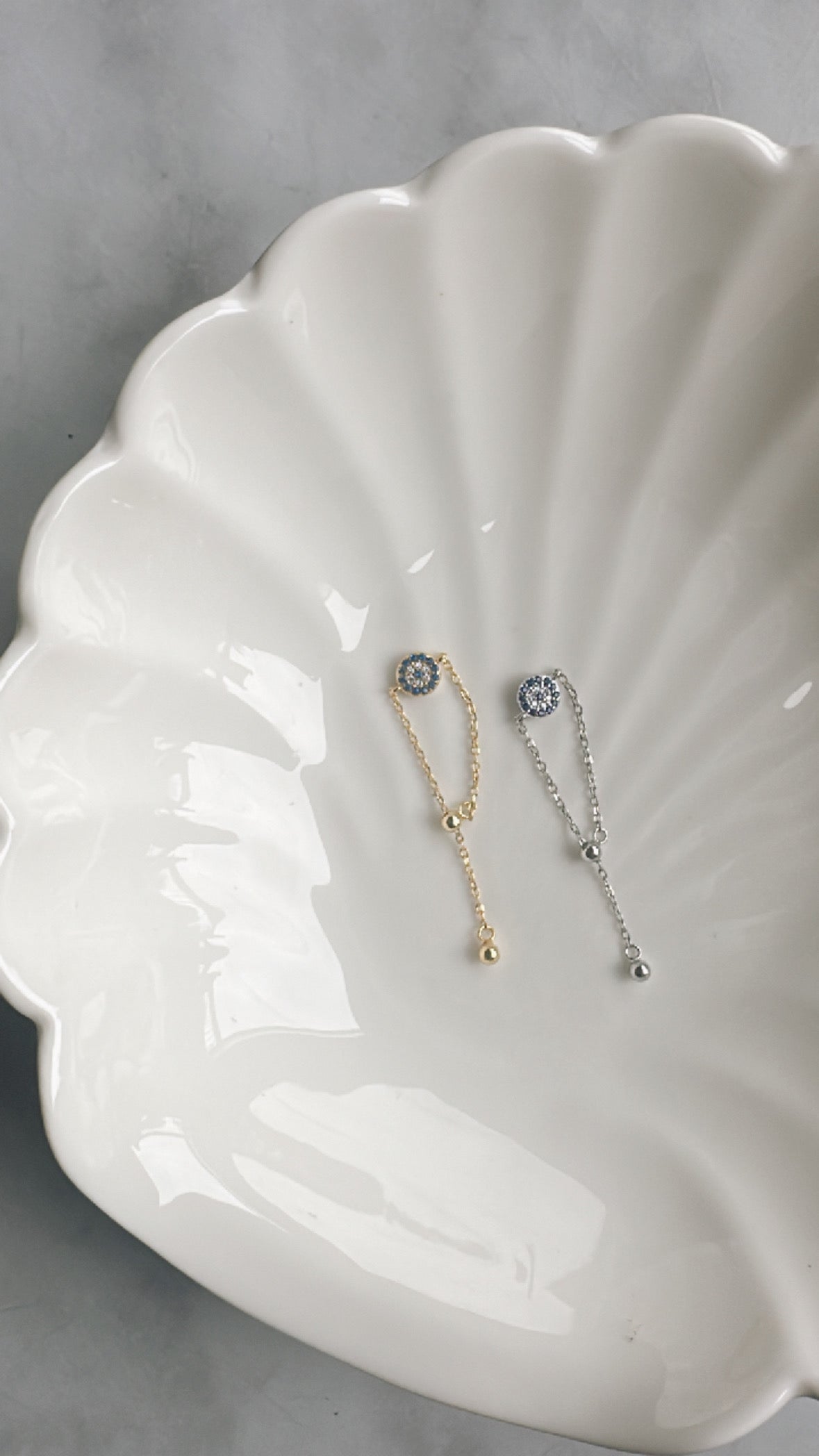 Bague Mati réglable Evil Eye 925