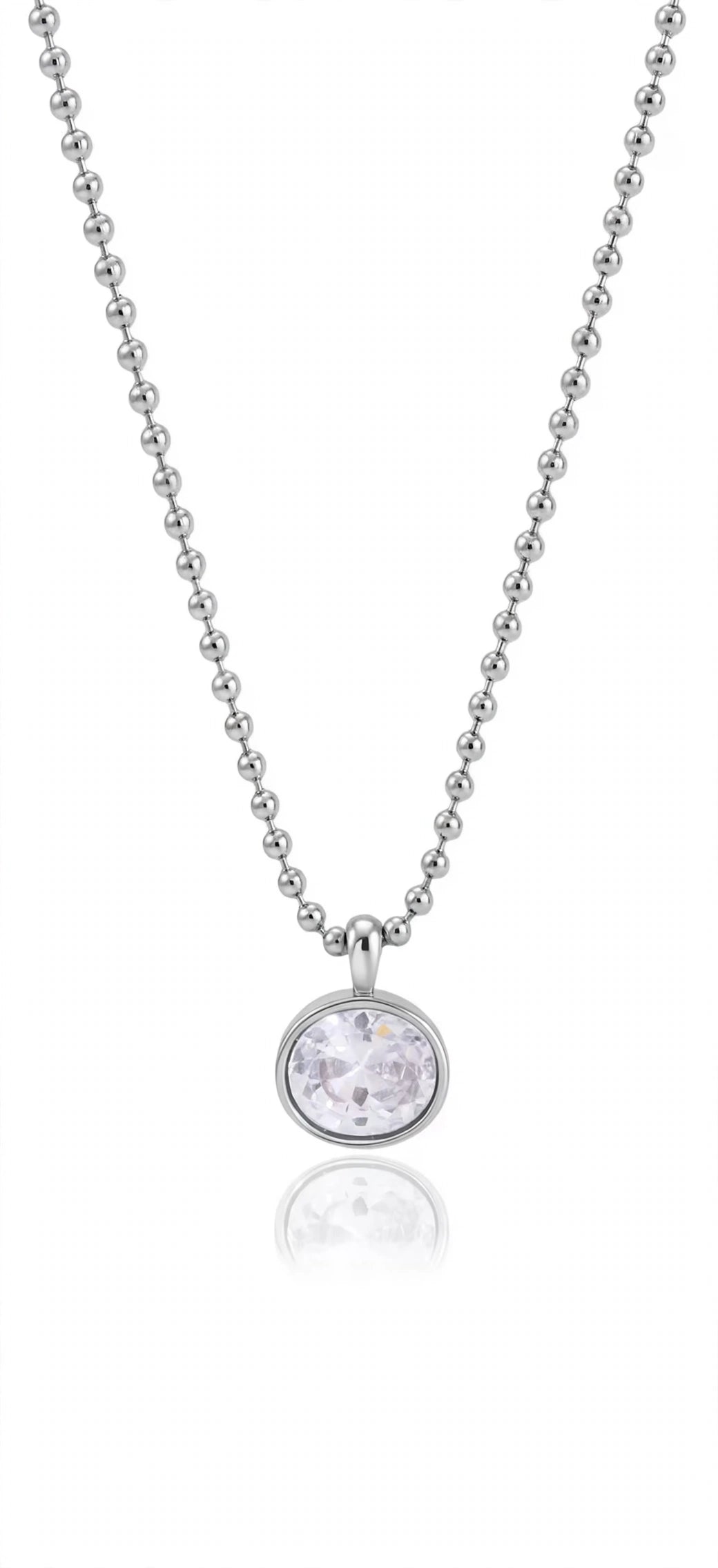 Luxe Bubble Necklace (Silver)