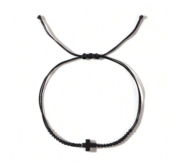 Cross Cord Bracelet