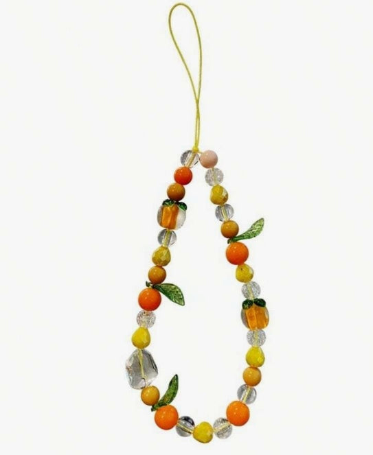 Citrus Phone Charm