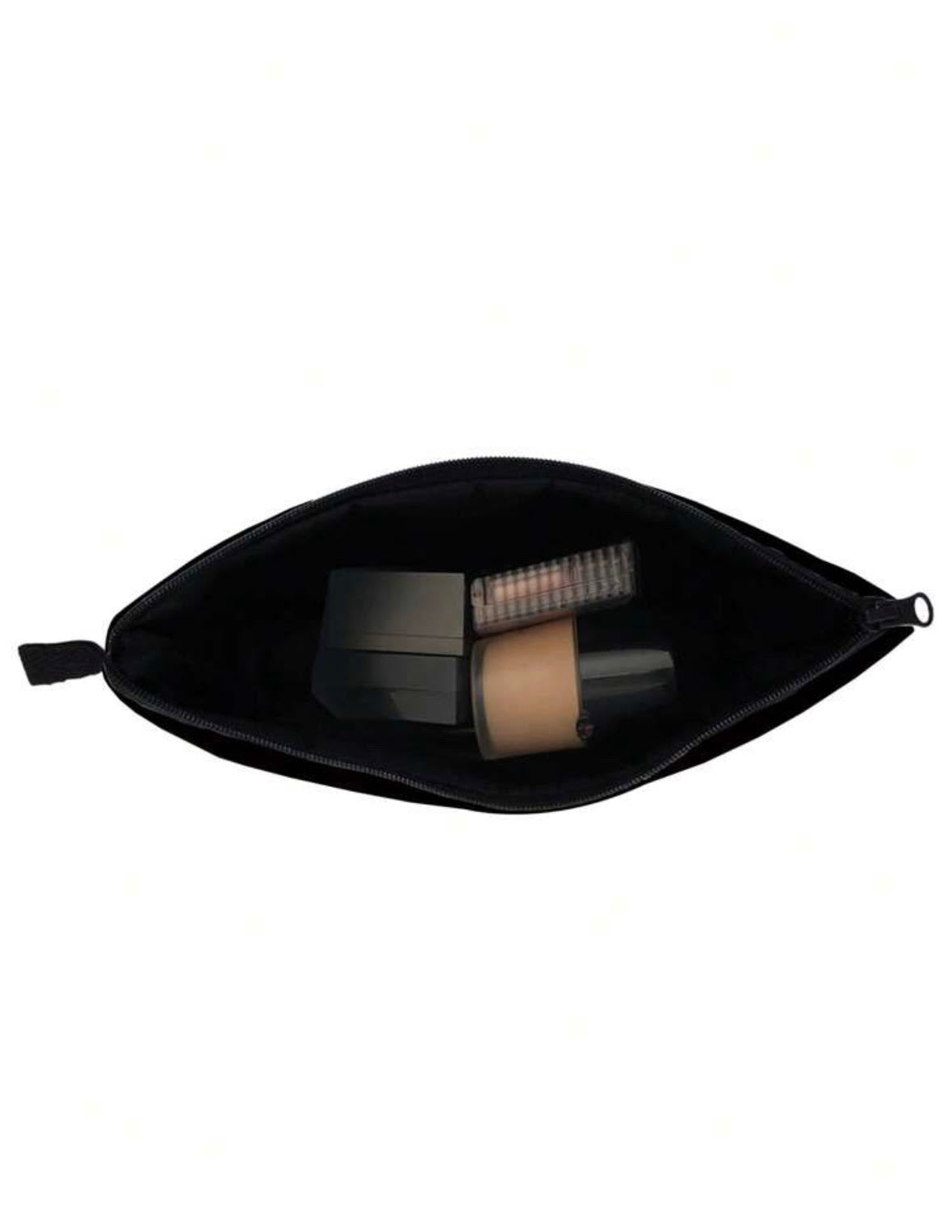 Black Evil Eye Cosmetic Bag