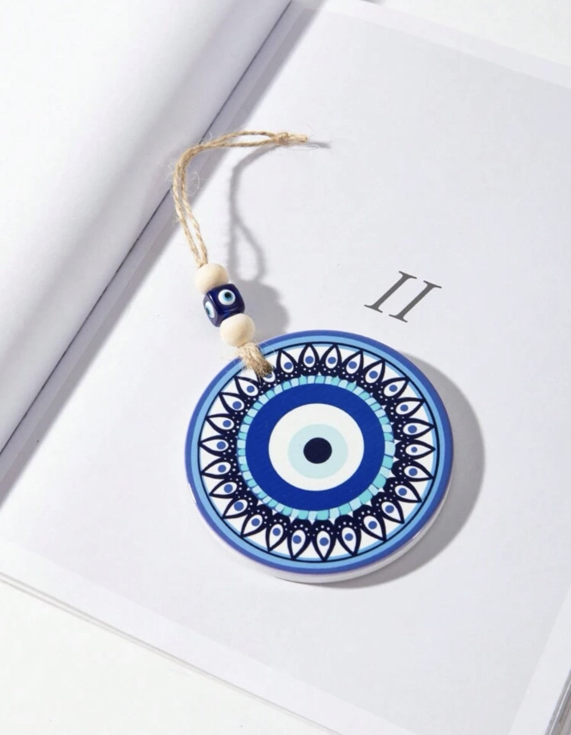 Ceramic Evil Eye Wall Hanging