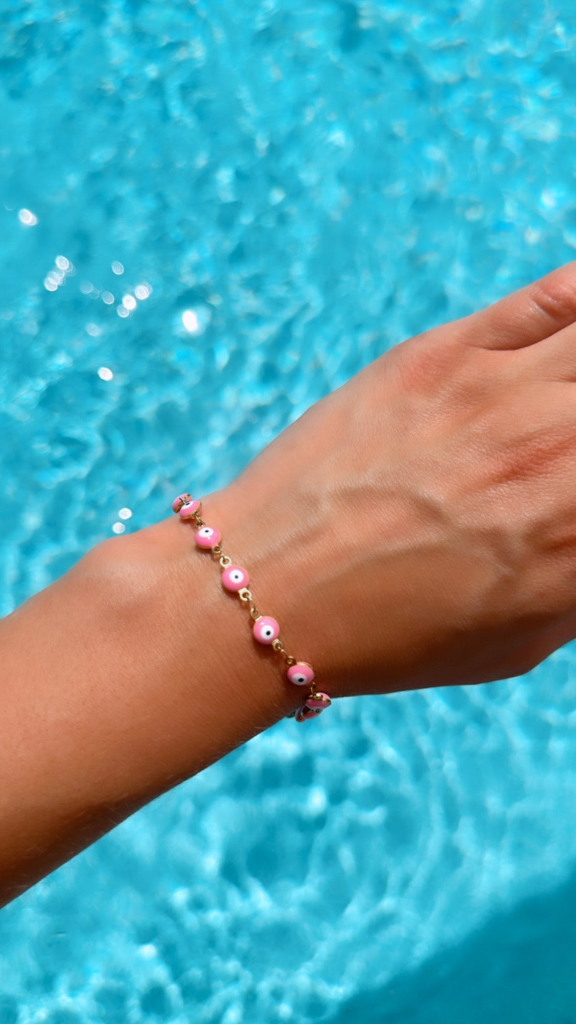 Splash of Summer Stainless Steel Mati Bracelets