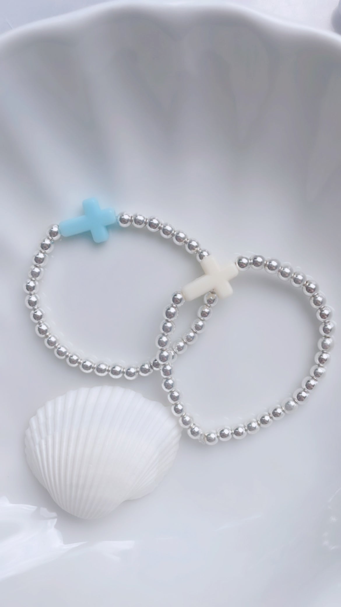 Cross Hematite Bracelet (Kids)