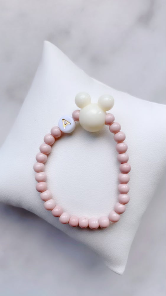 Mouse Initial Bracelet (Kids)