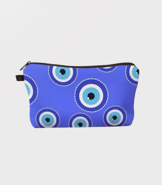 Evil Eye Makeup Cosmetic Bag
