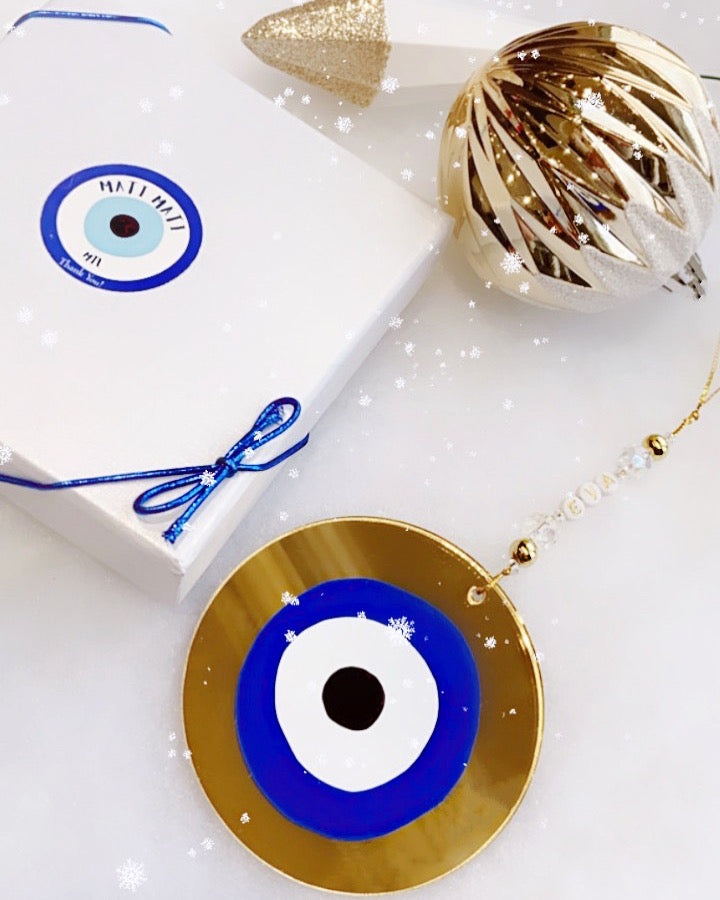 Evil Eye Mirror Ornaments