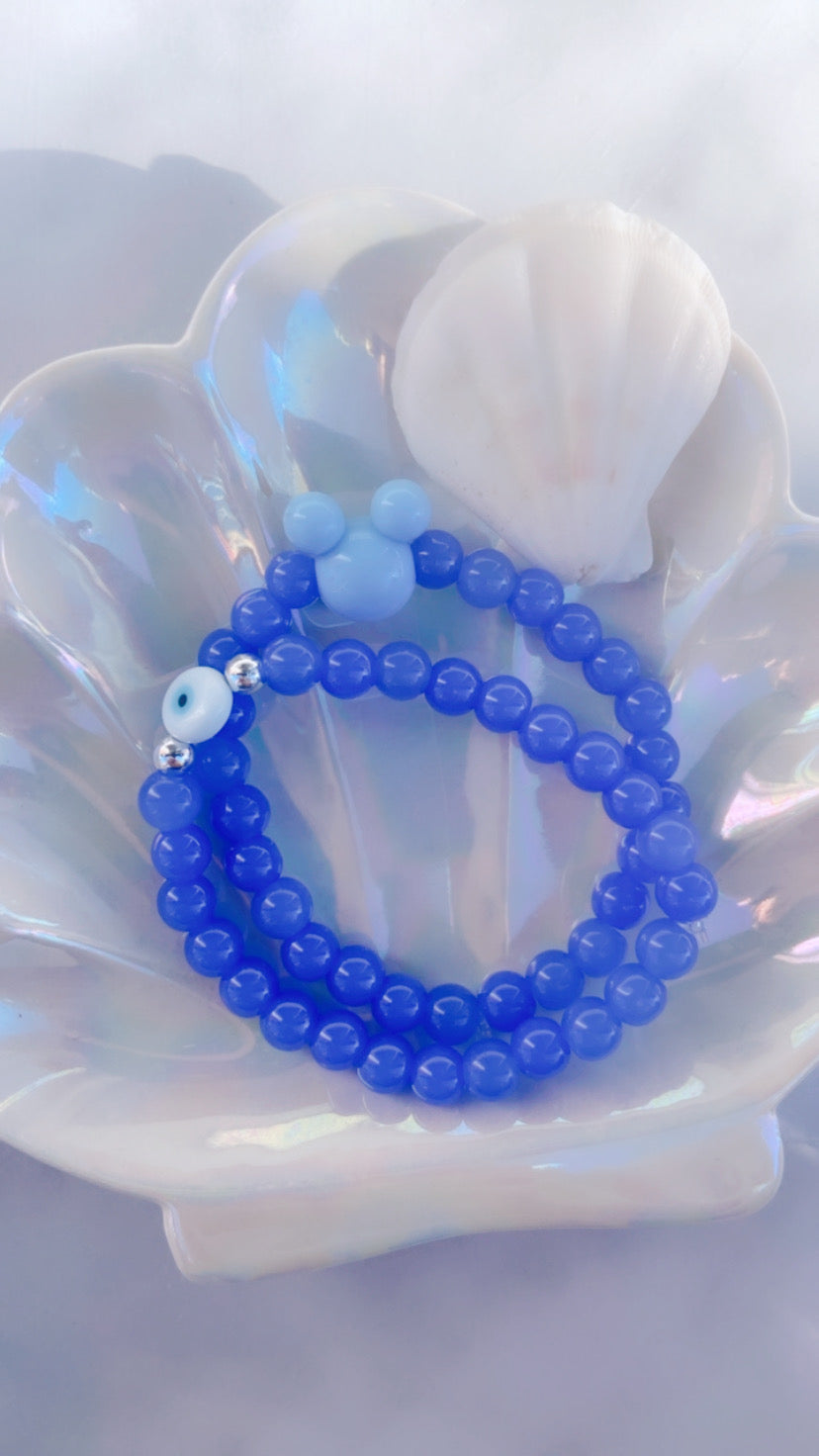 Sky Blue Mickey & Mati Set (Kids)