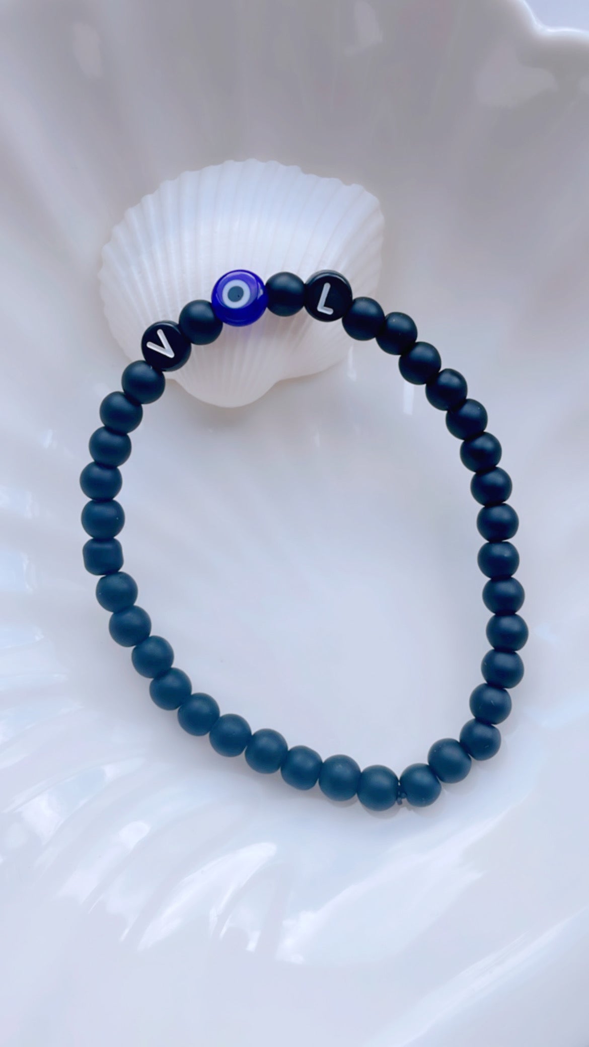 Mati Side Initial Bracelet (Men)