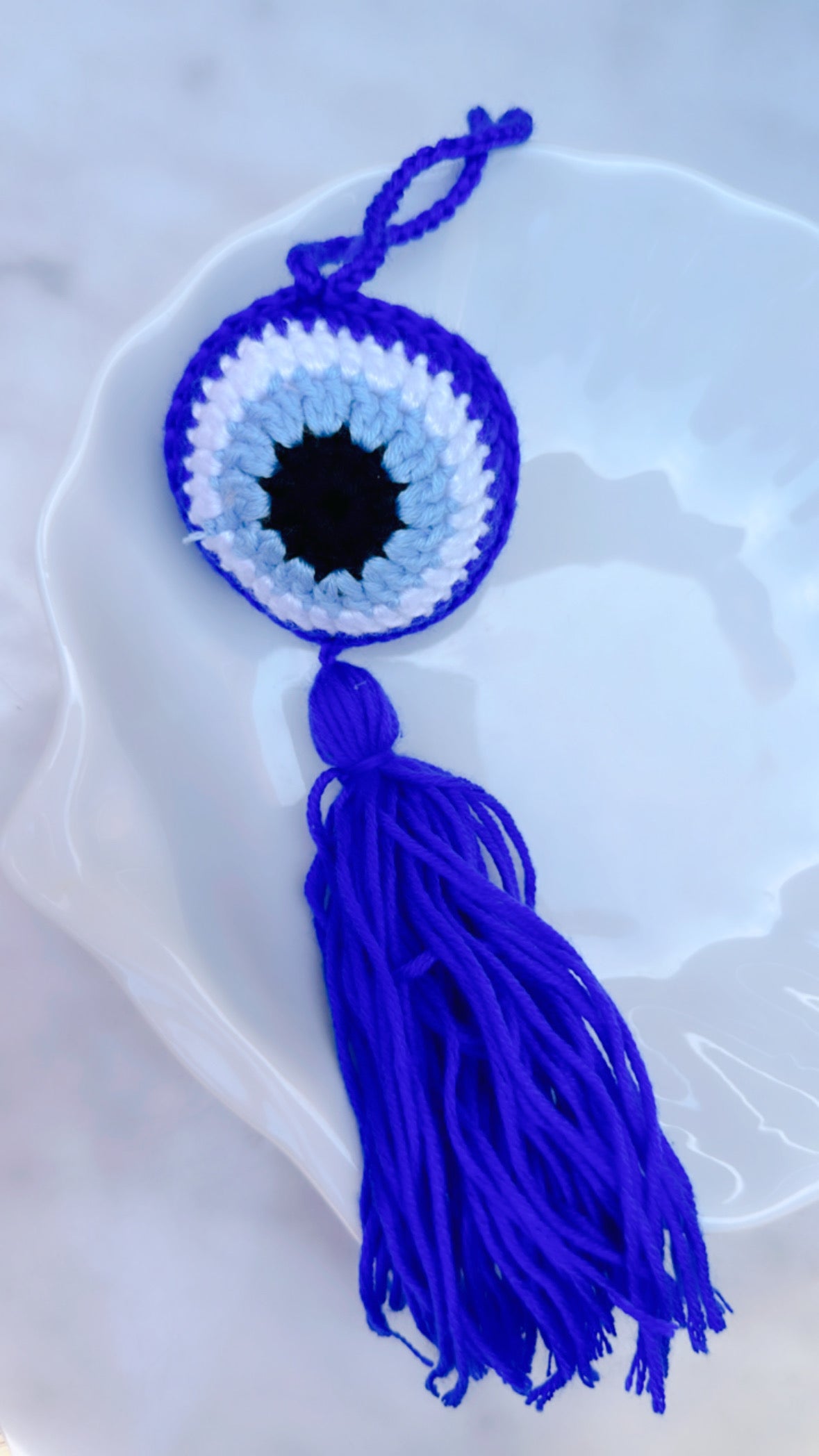 Crochet Evil Eye Home Decor