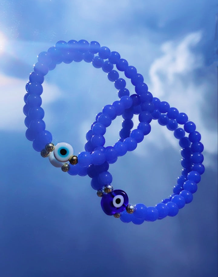 Sky Blue Santorini Bracelet