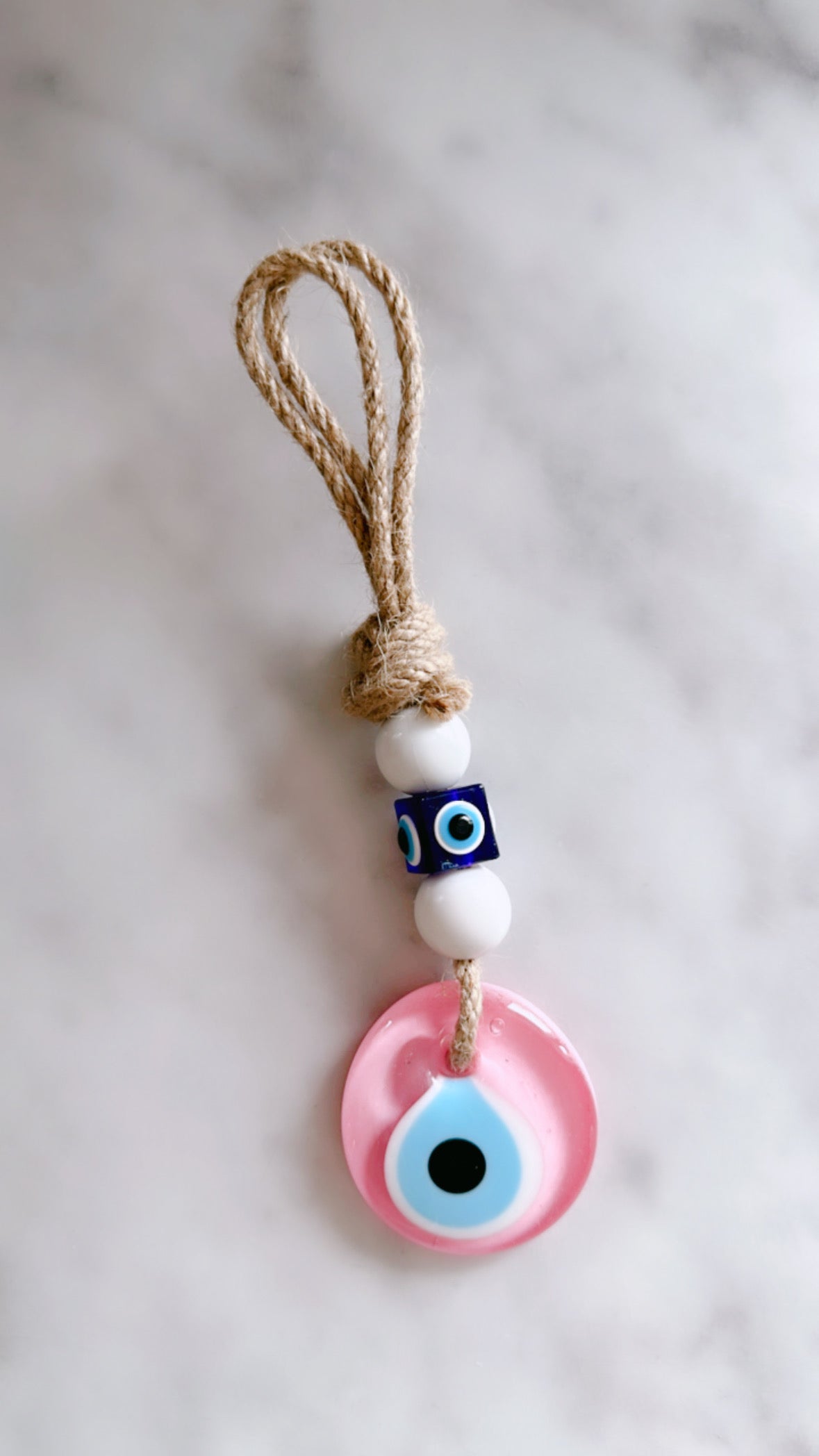 Pink Evil Eye Decor