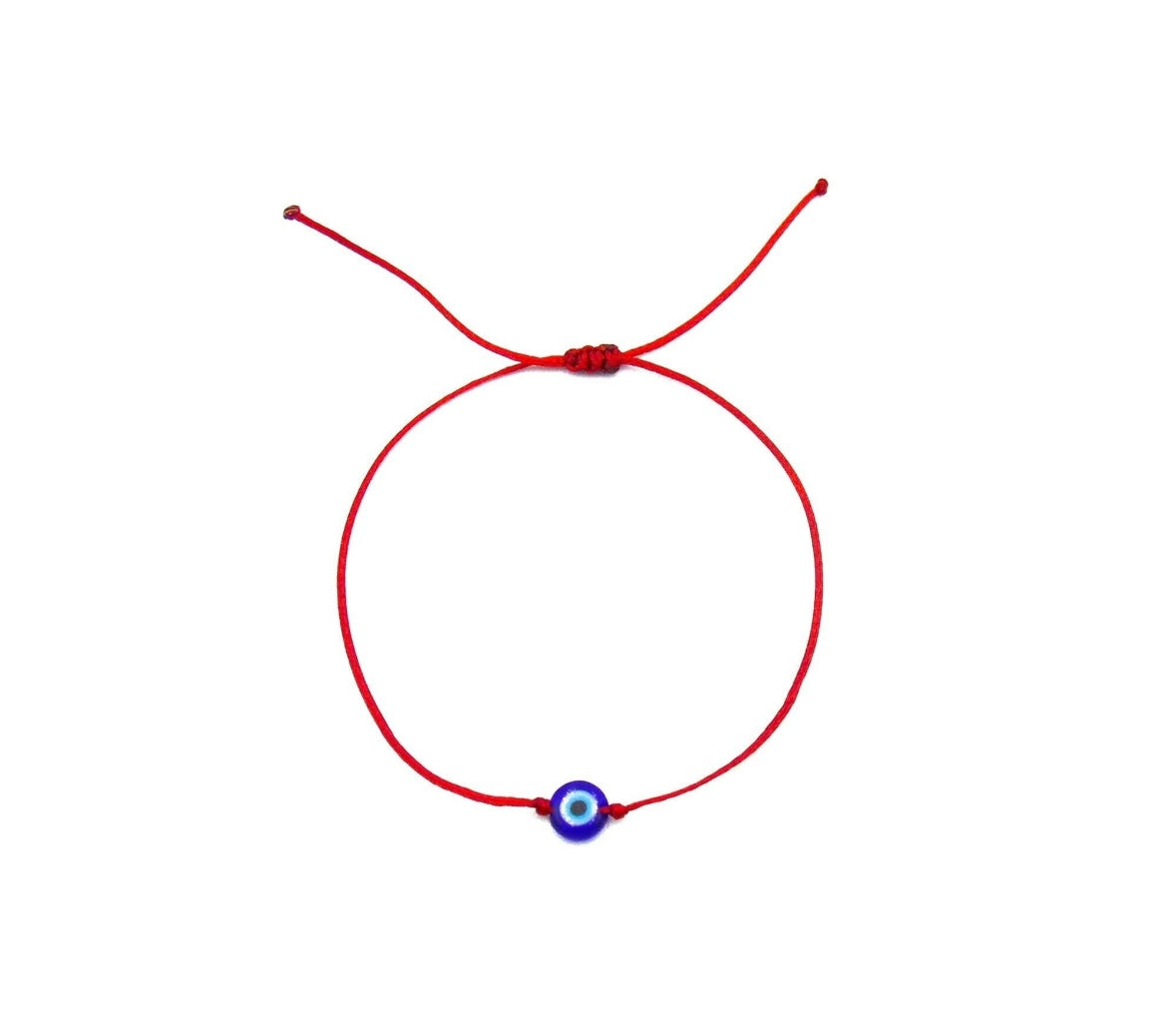 Ensemble de bracelets à cordon rouge contre le mauvais œil