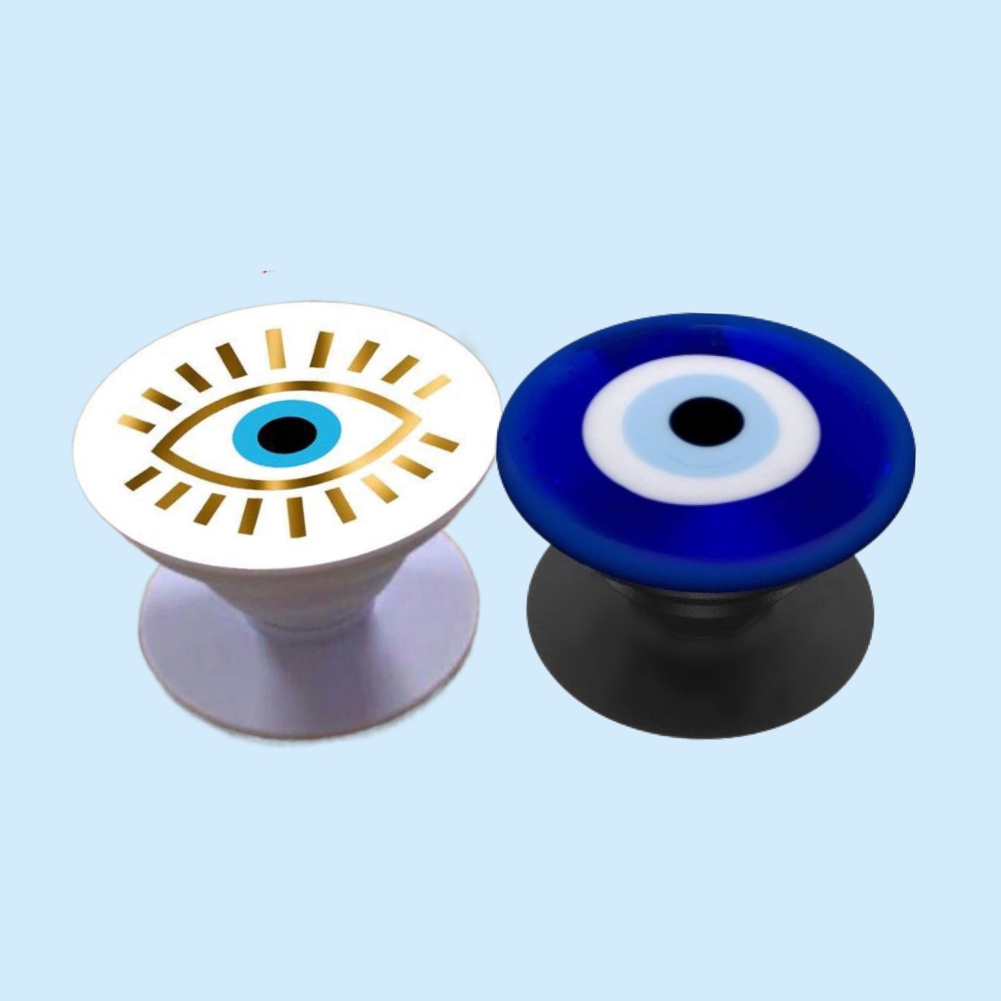 Almond Evil Eye Phone Grip