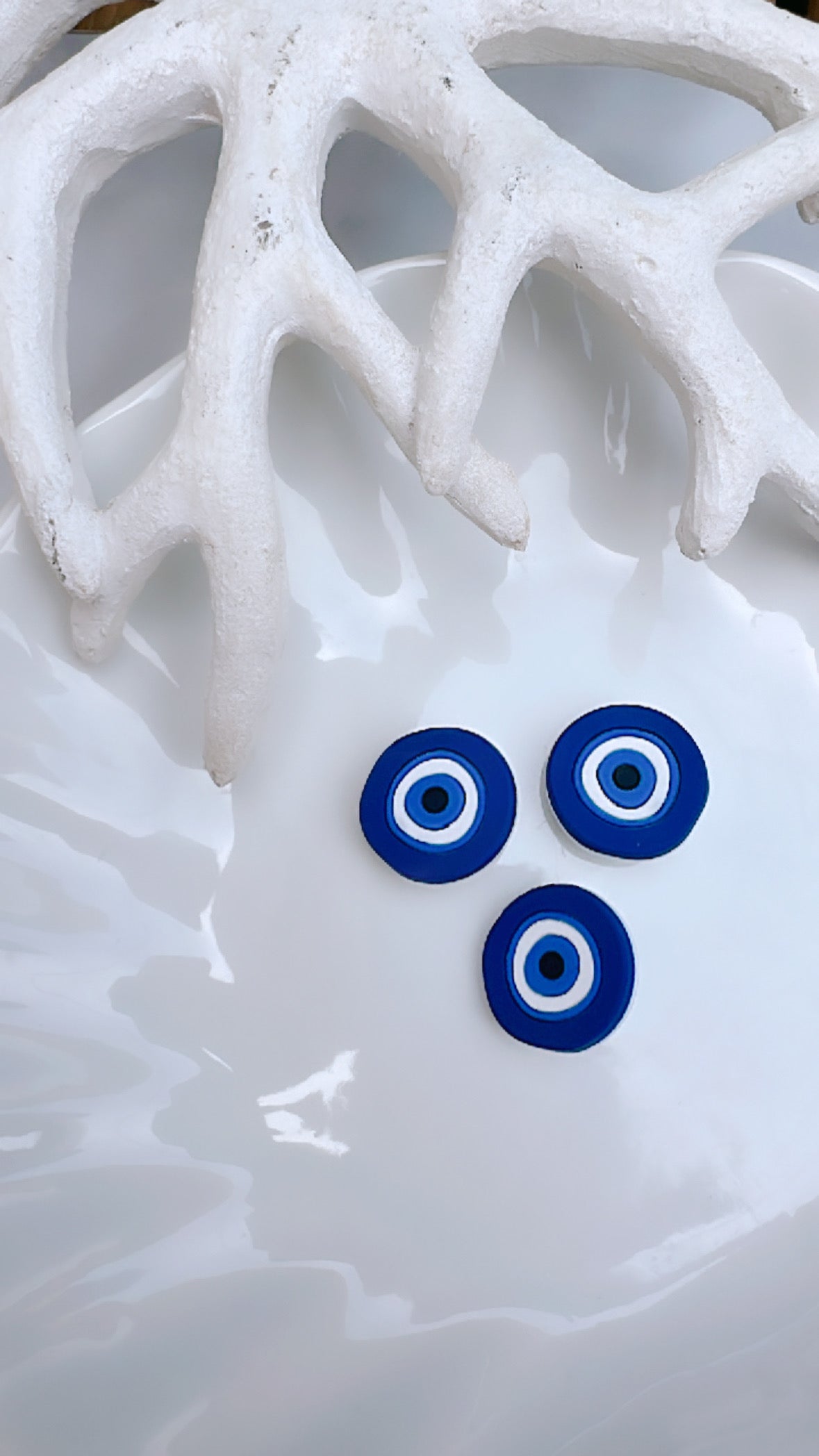 Classic Evil Eye Croc Charm