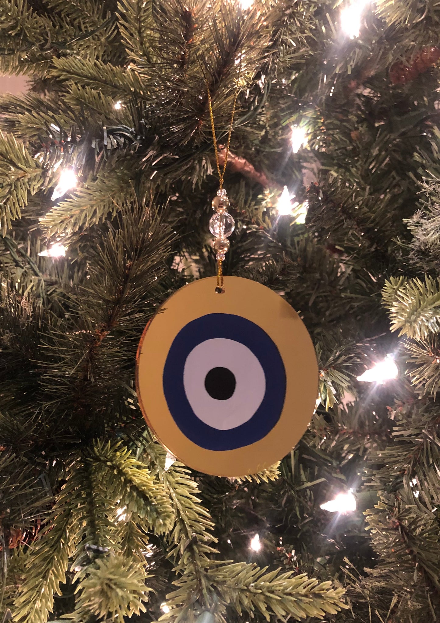 Evil Eye Mirror Ornaments