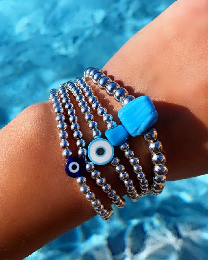 Signature Mati Bracelet (Small Beads)