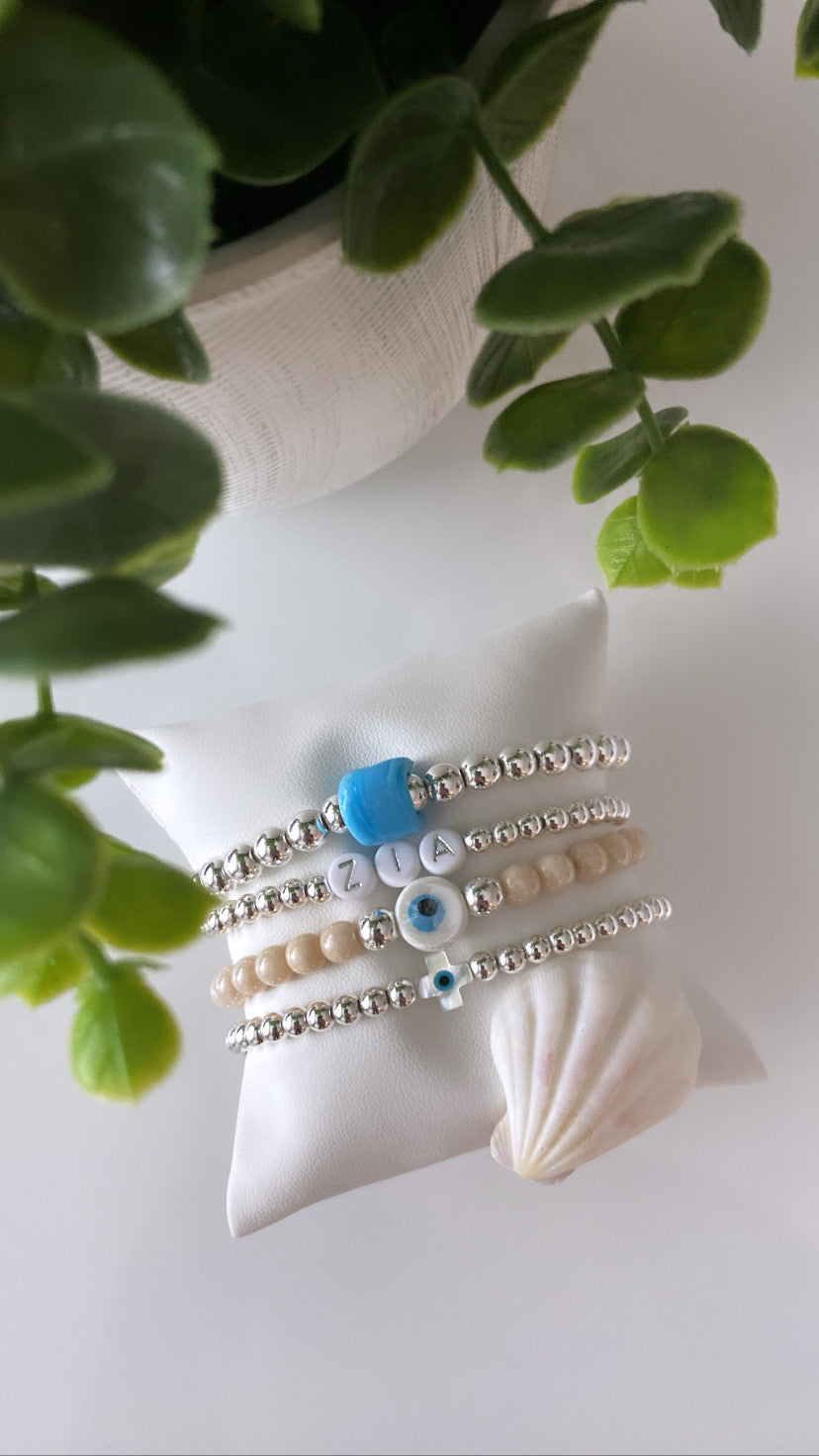 Porcelain Mati Bracelet