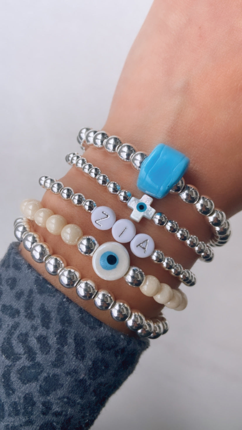 Porcelain Mati Bracelet