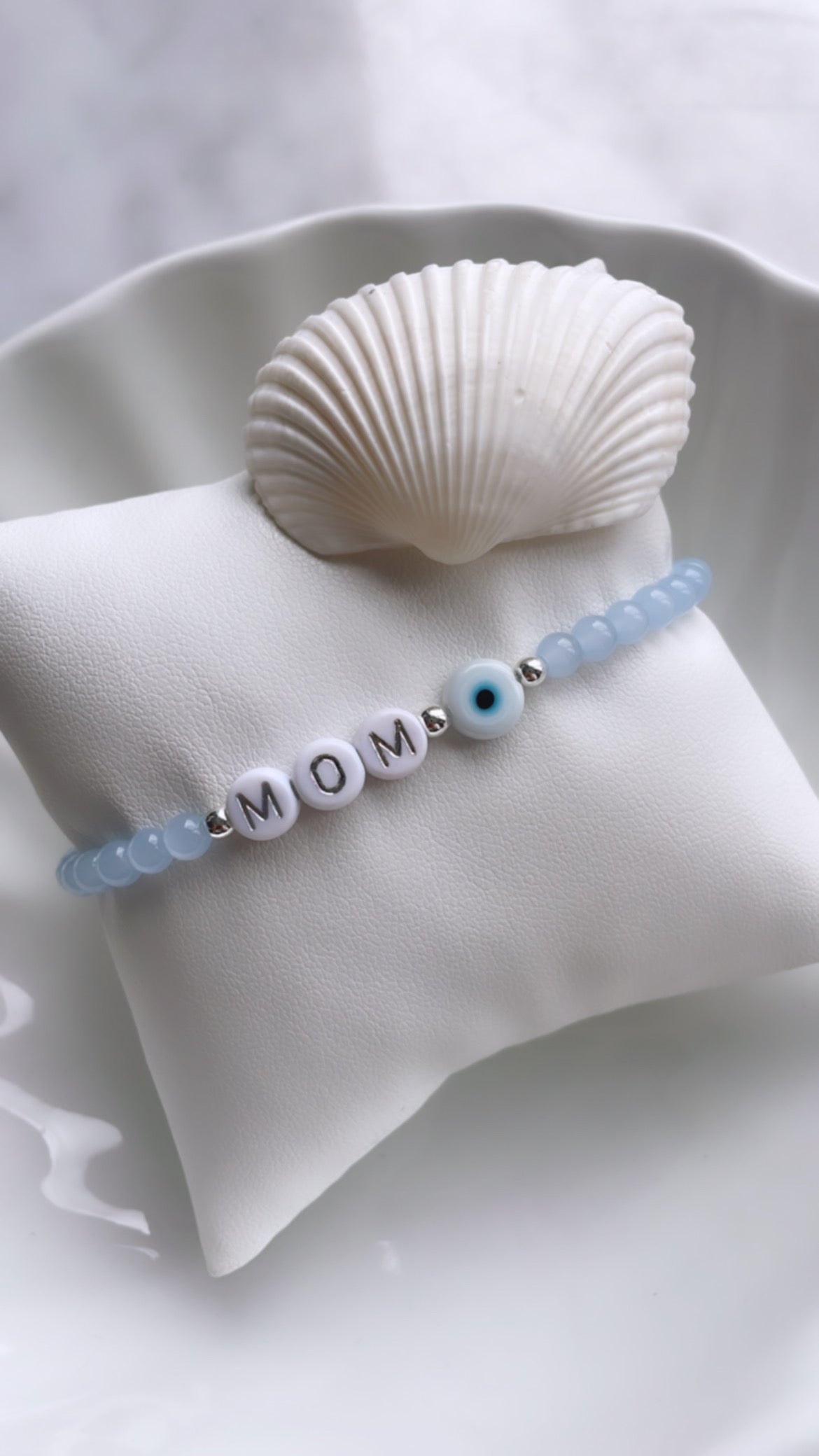Sapphire Blue Name Bracelet