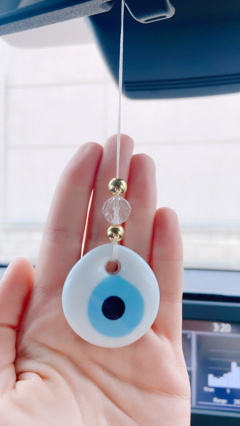 Crystal Bead Car Charm