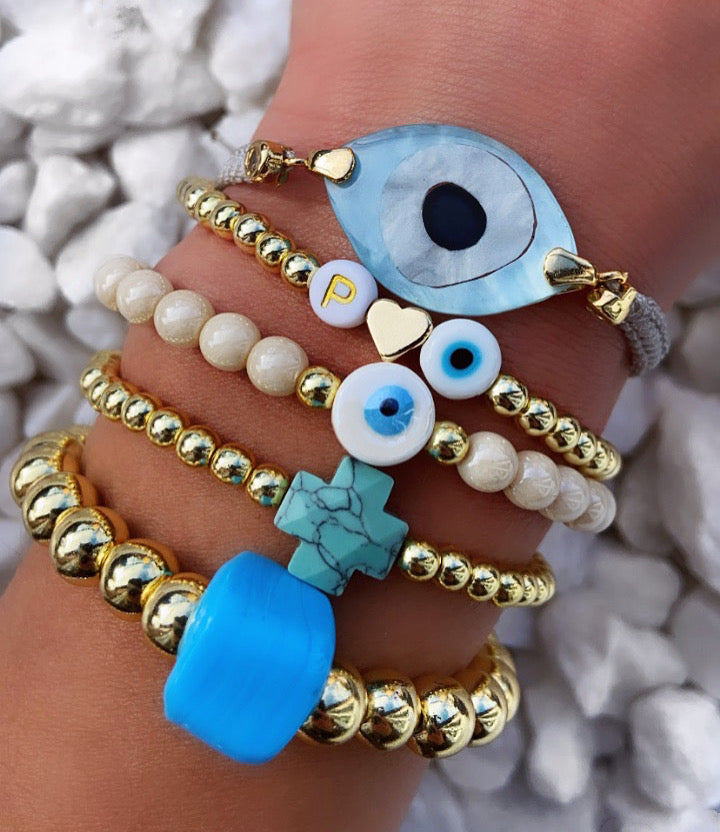 Porcelain Mati Bracelet
