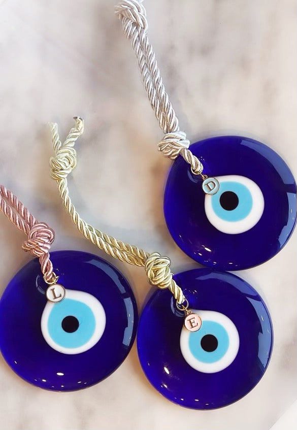Glass Evil Eye Home Decor
