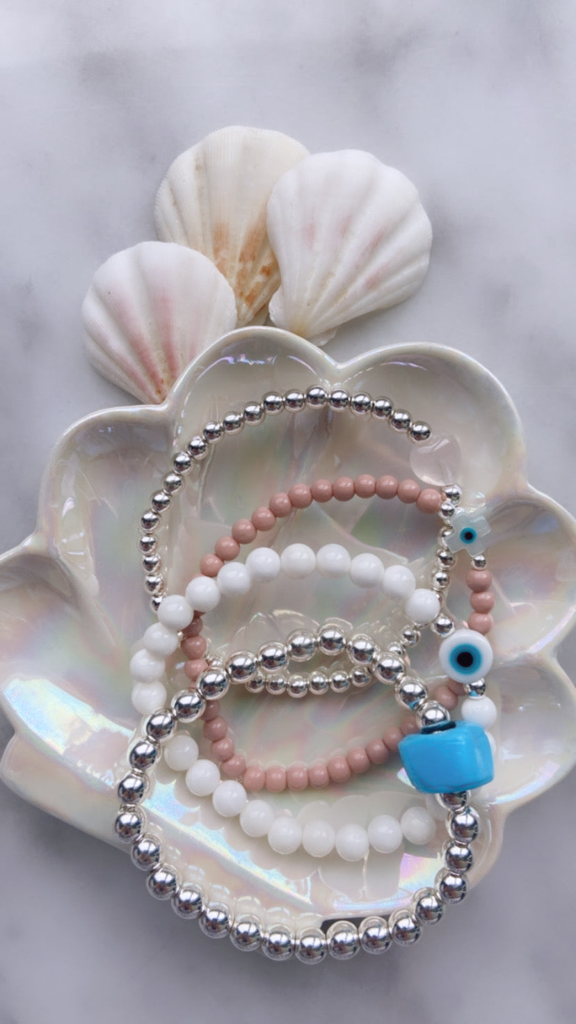 Santorini Bracelet (Small Beads - 6mm)