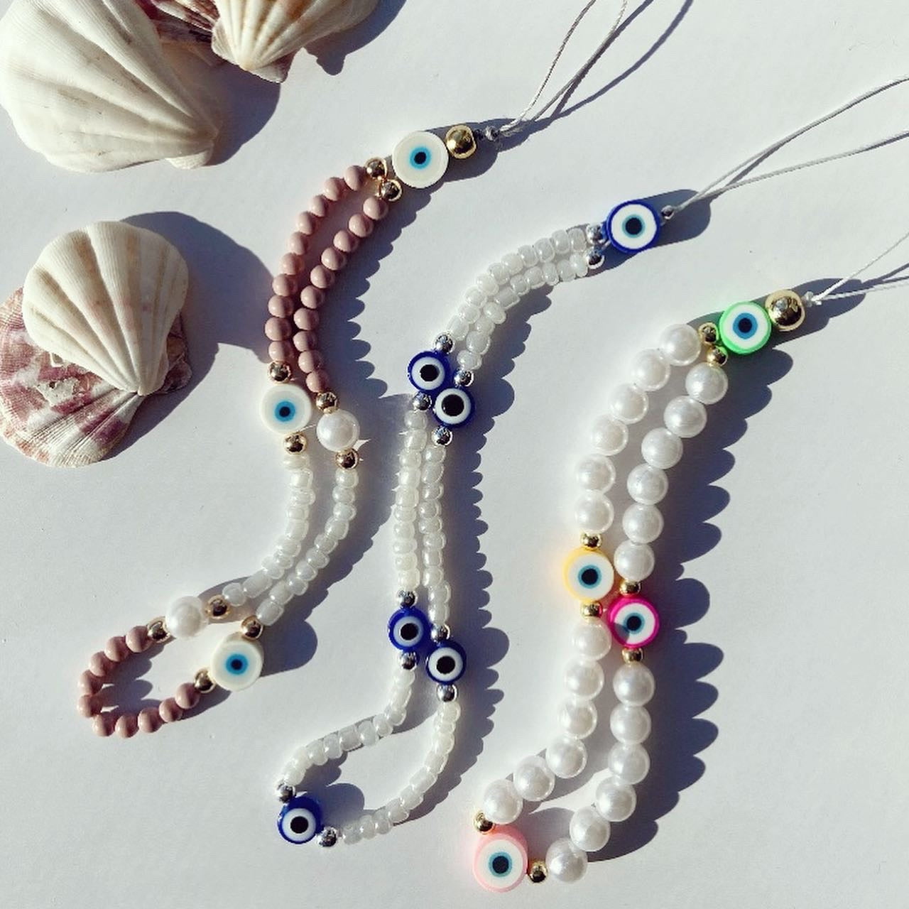 Neutral Evil Eye Phone Charm