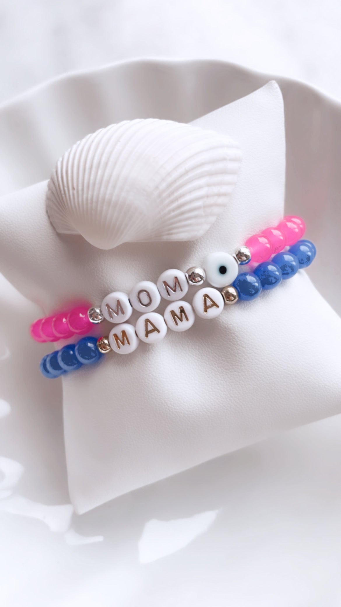 Sky Blue Name Bracelet