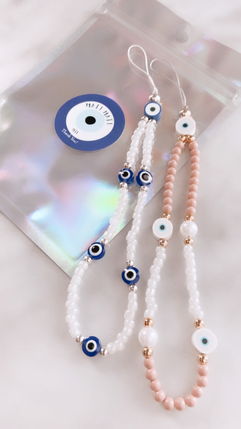 Neutral Evil Eye Phone Charm