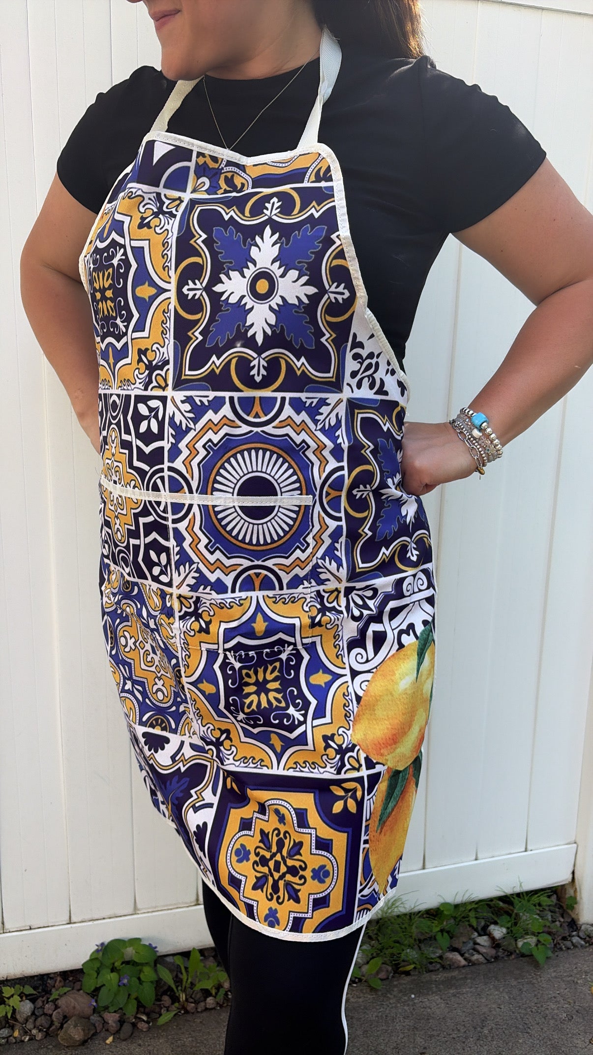 Positano Lemon Apron