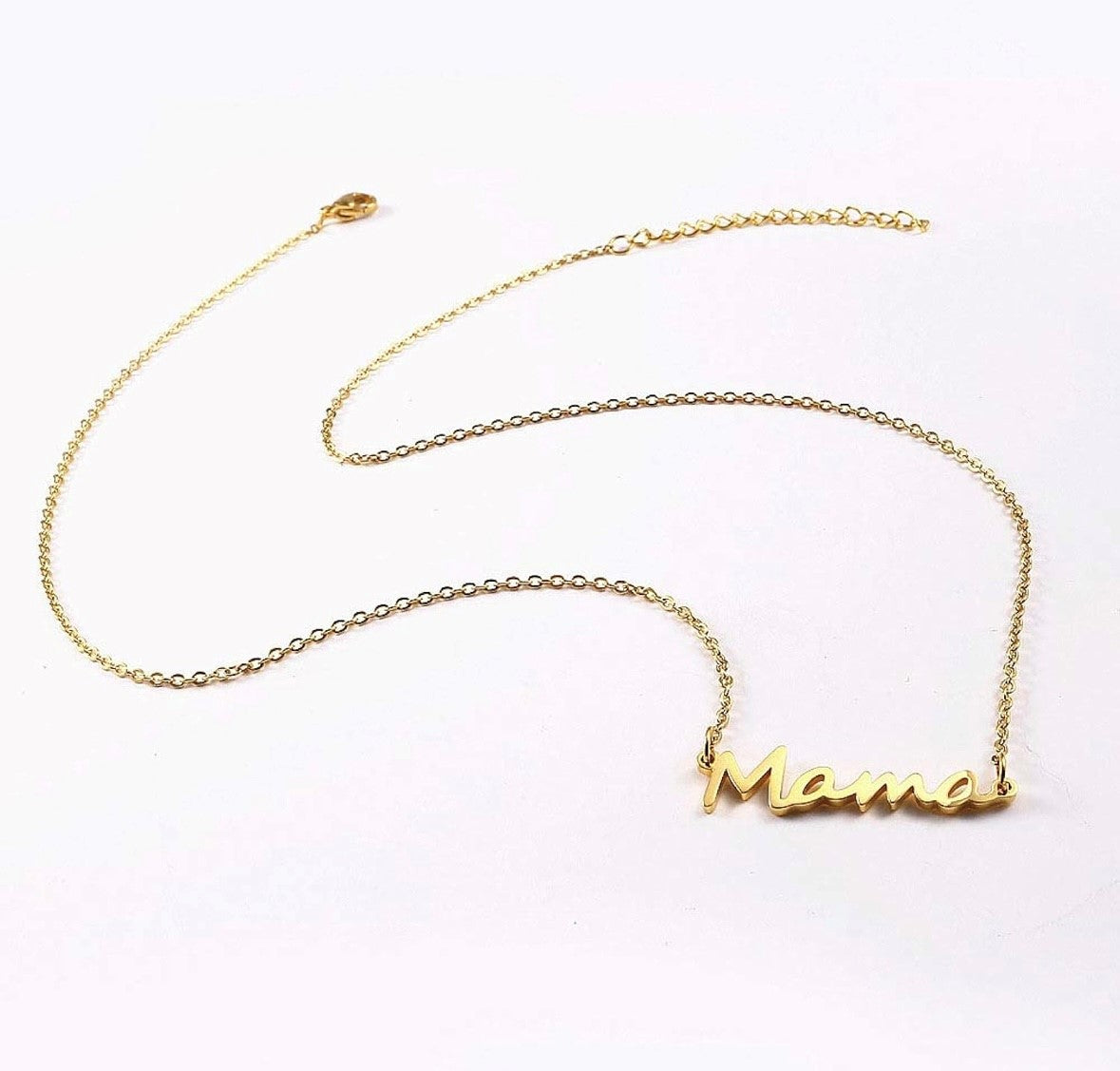 Mama Stainless Steel Necklace