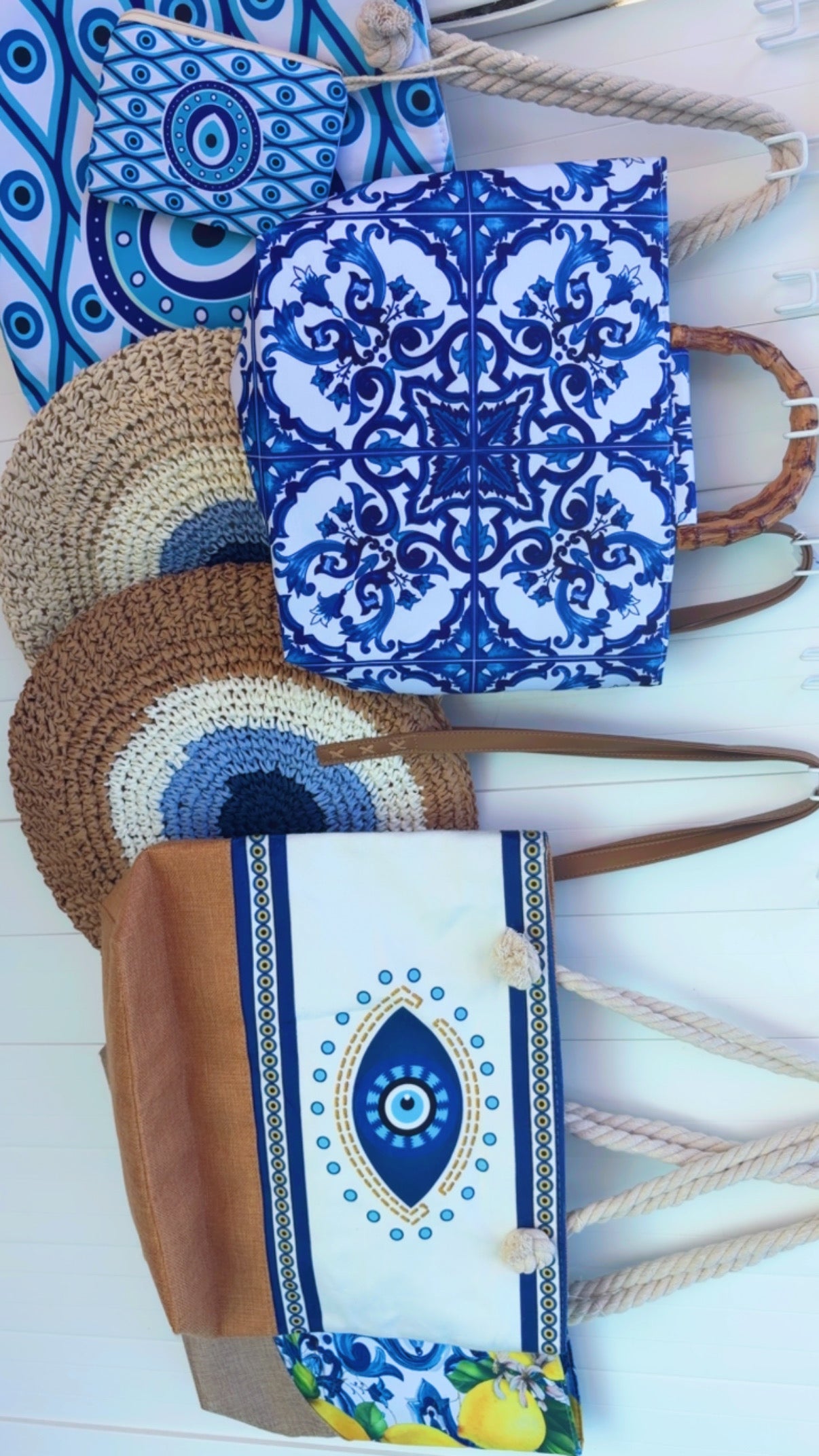 Neutral Eye Beach Bag